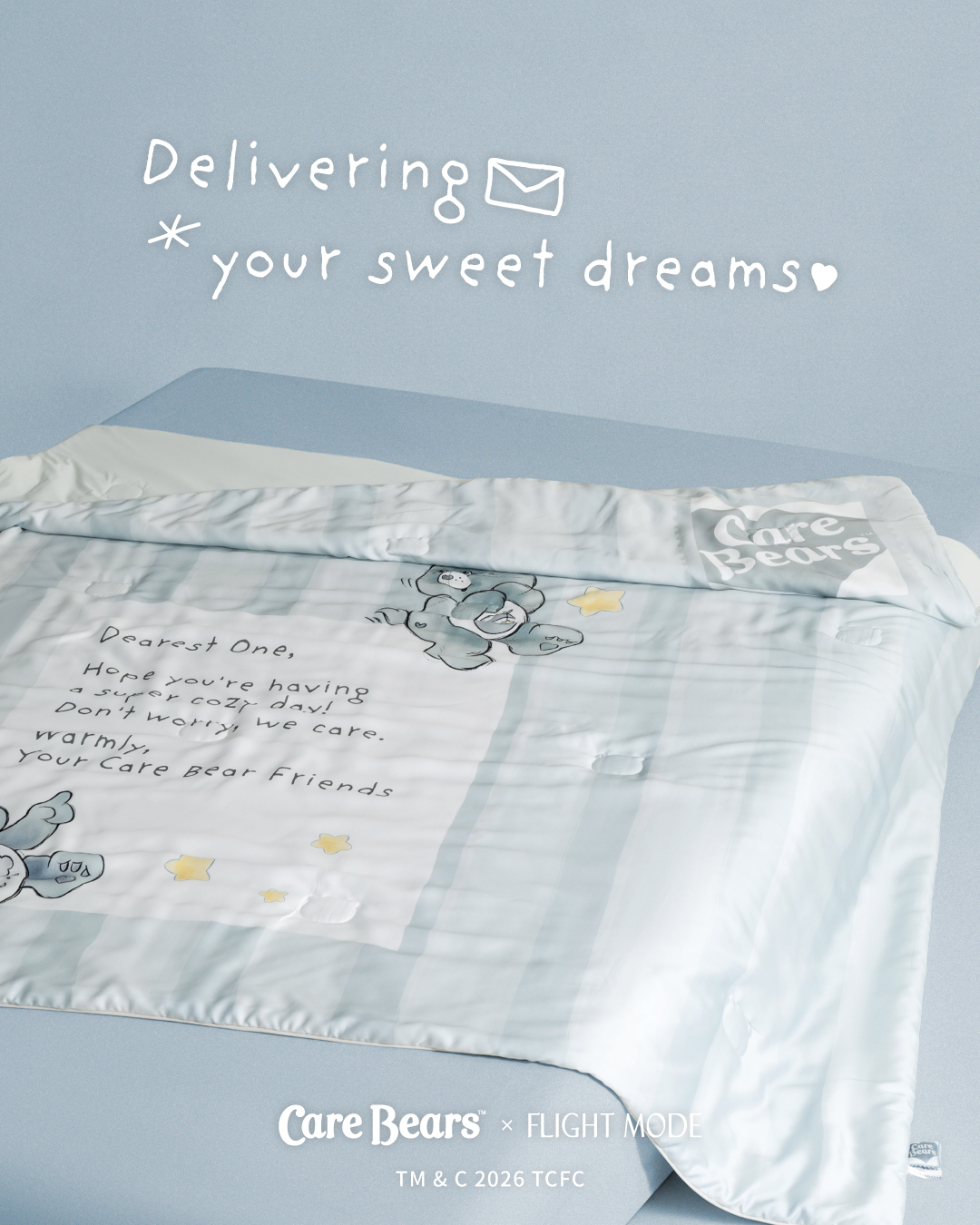 Care Bears天絲涼感被