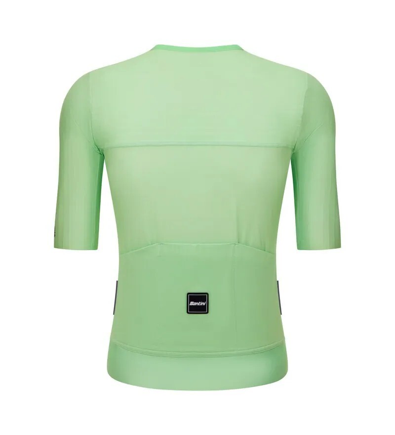 Santini MADS PEDERSEN短袖車衣 空力緊身 男女共版-薄荷