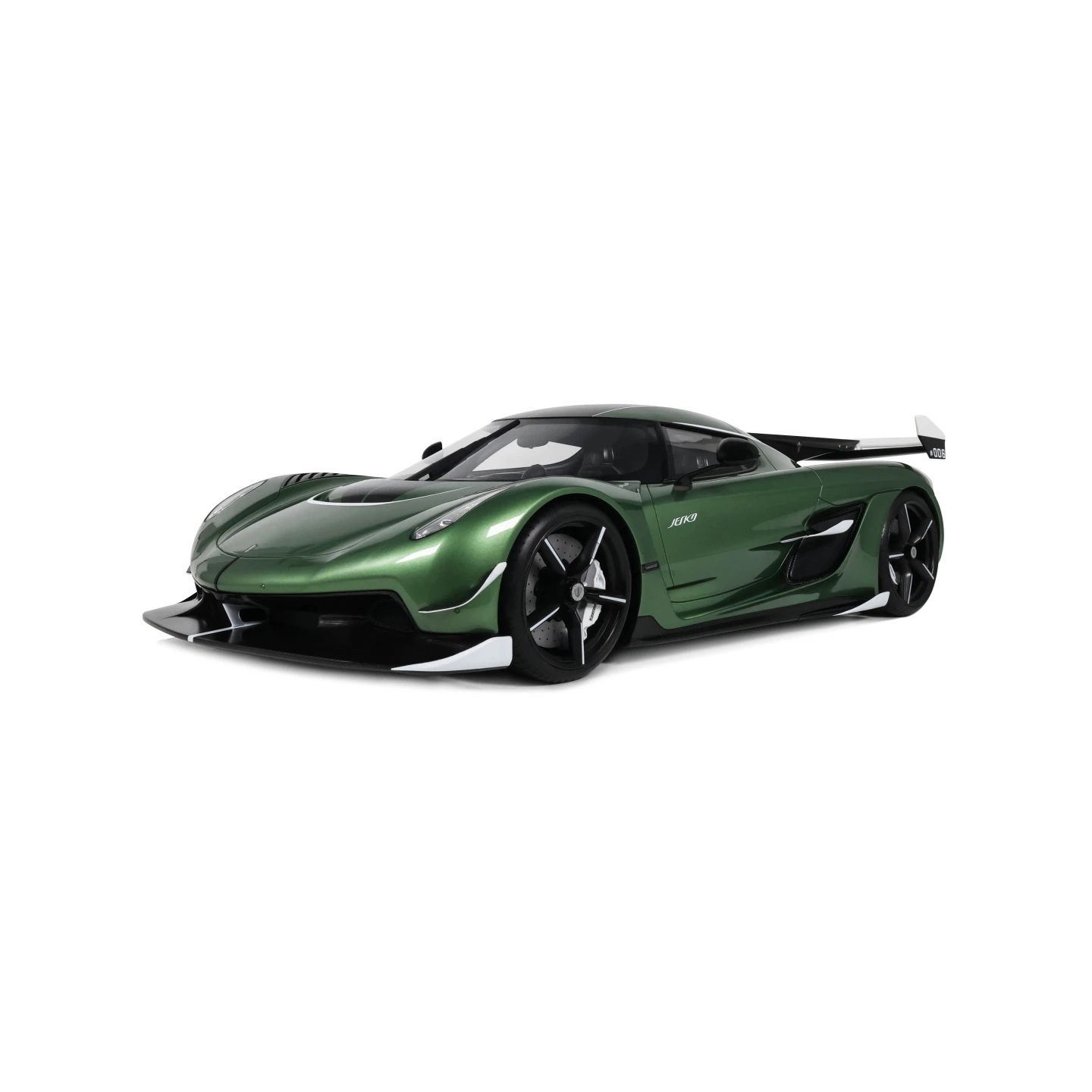預訂 (訂金$3000) (預訂價$8531) : 1/8 GT SPIRIT KOENIGSEGG JESKO PEARL GREEN 2024 (GTS801302)
