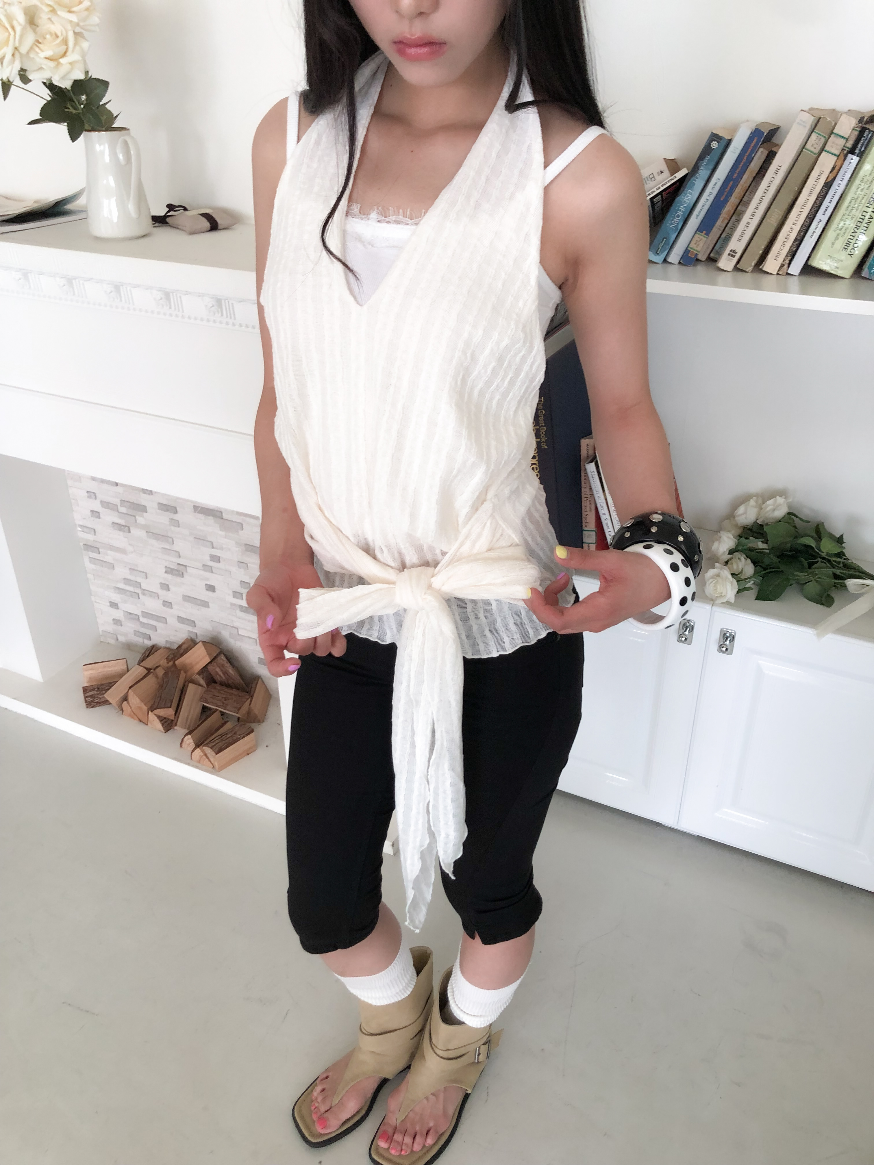derby halter top #上衣
