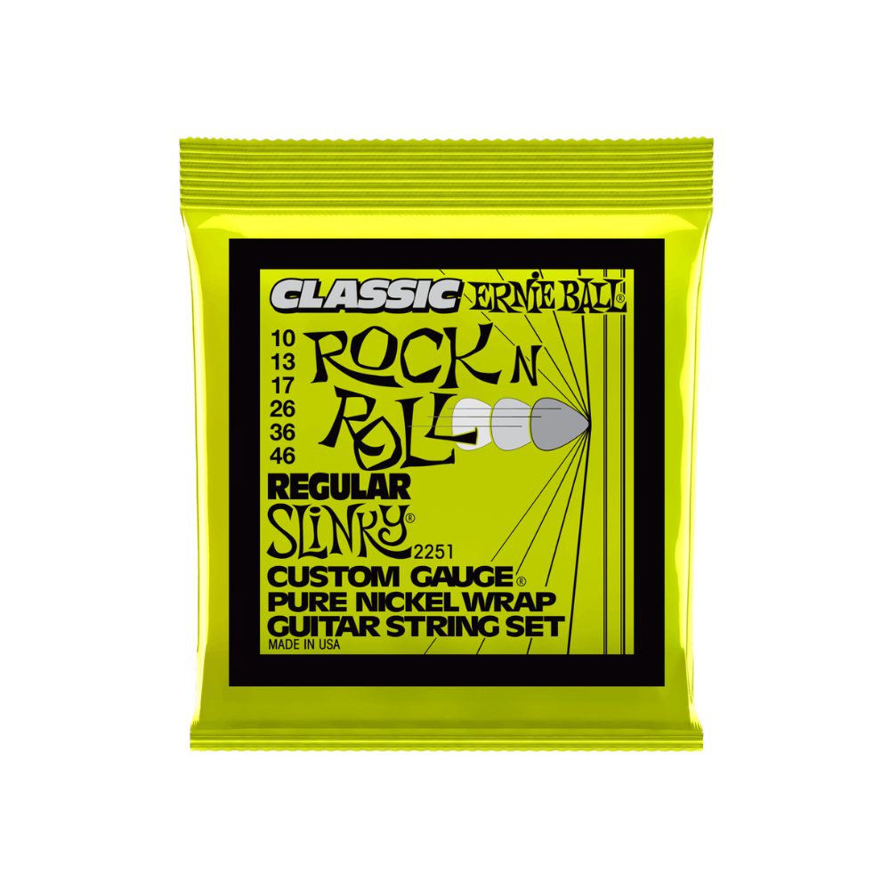 Ernie Ball 電吉他弦 010-046 ROCK'N ROLL 經典搖滾鈍鎳 2251