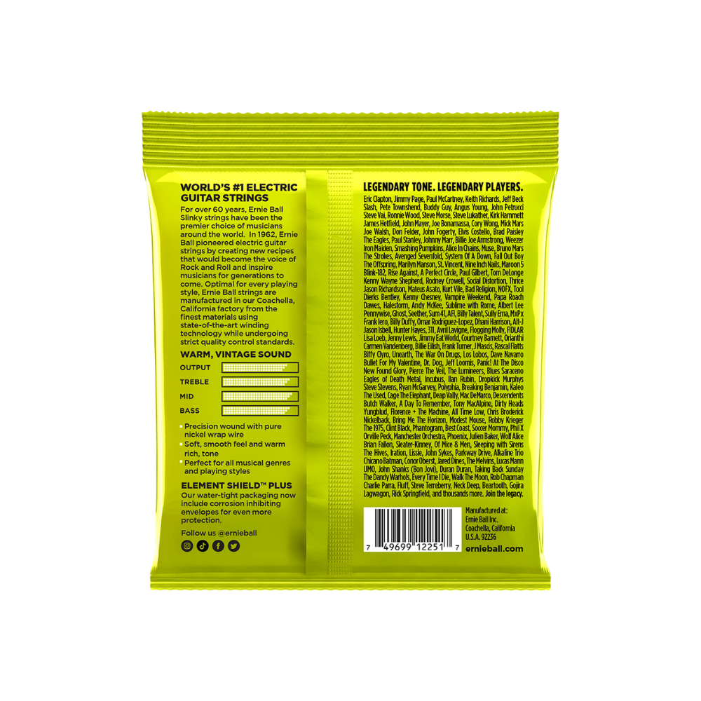 Ernie Ball 電吉他弦 010-046 ROCK'N ROLL 經典搖滾鈍鎳 2251
