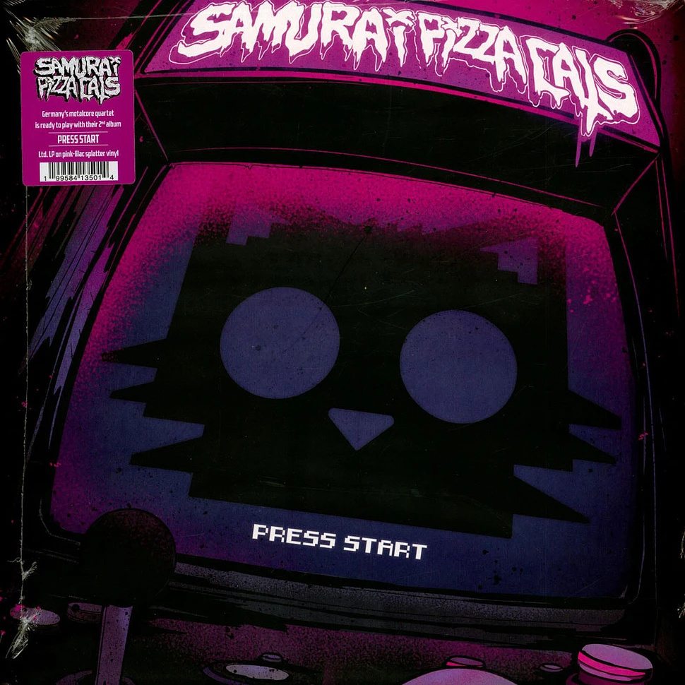 Samurai Pizza Cats《Press Start》（粉紅膠LP）