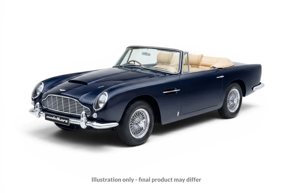 預訂 (訂金$300) (預訂價$1602) : 1/12 GT SPIRIT ASTON MARTIN DB5 VOLANTE MIDNIGHT BLUE 1965 (GT624)