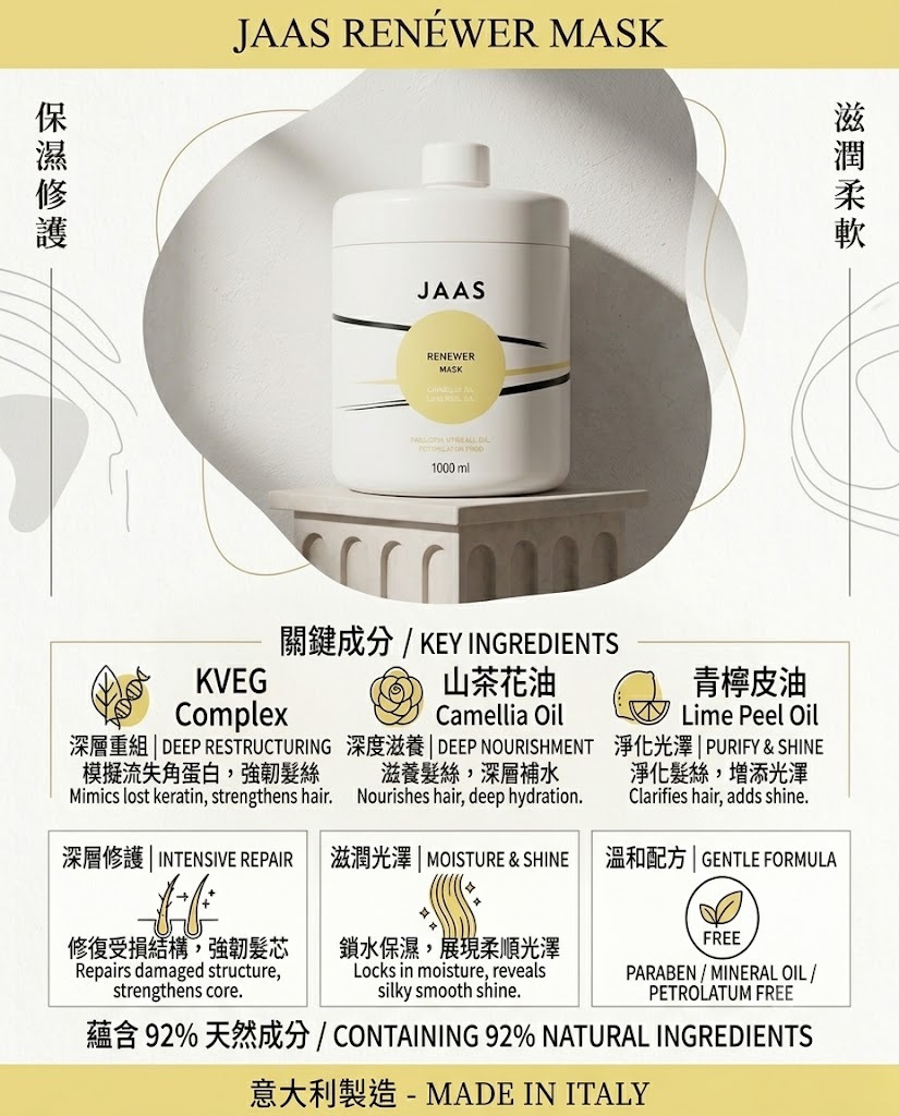 JAAS Renewer Mask 250ml / 1000ml