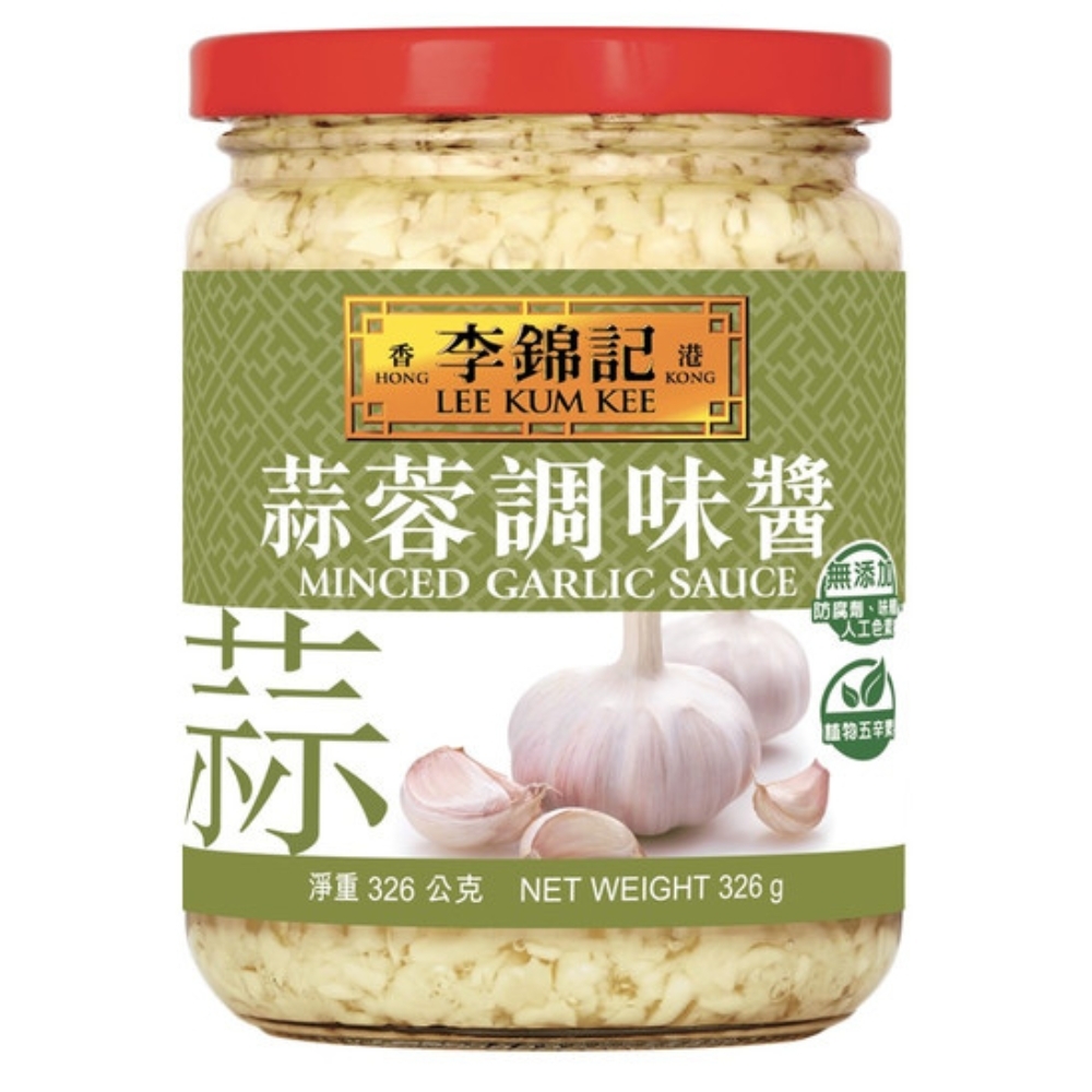 (箱購)【李錦記】蒜蓉調味醬326g x12瓶