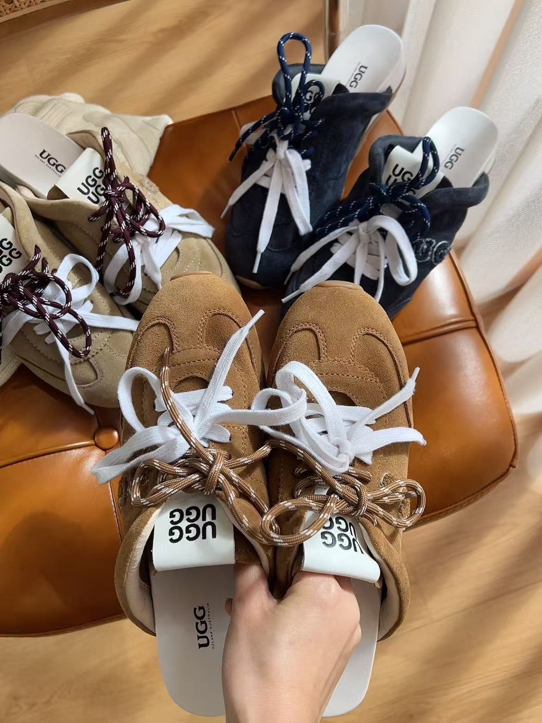【預購】UGG  Windor Detail Mule 麂皮 半拖 穆勒鞋 OZ7006