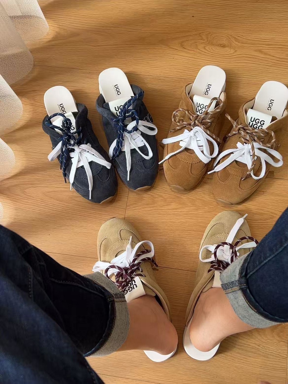 【預購】UGG  Windor Detail Mule 麂皮 半拖 穆勒鞋 OZ7006