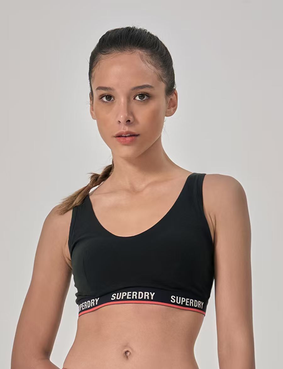 【預購】Superdry H070654 運動內衣 (黑色)