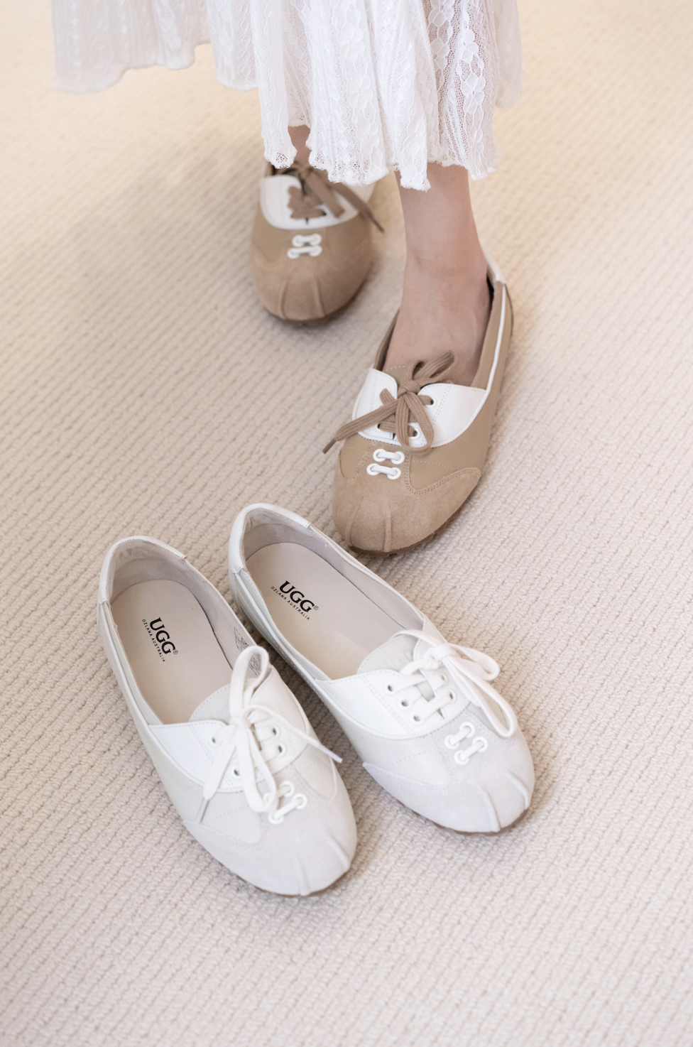 【2026春夏款2色入】UGG Ozlana Ballet Moccasin
