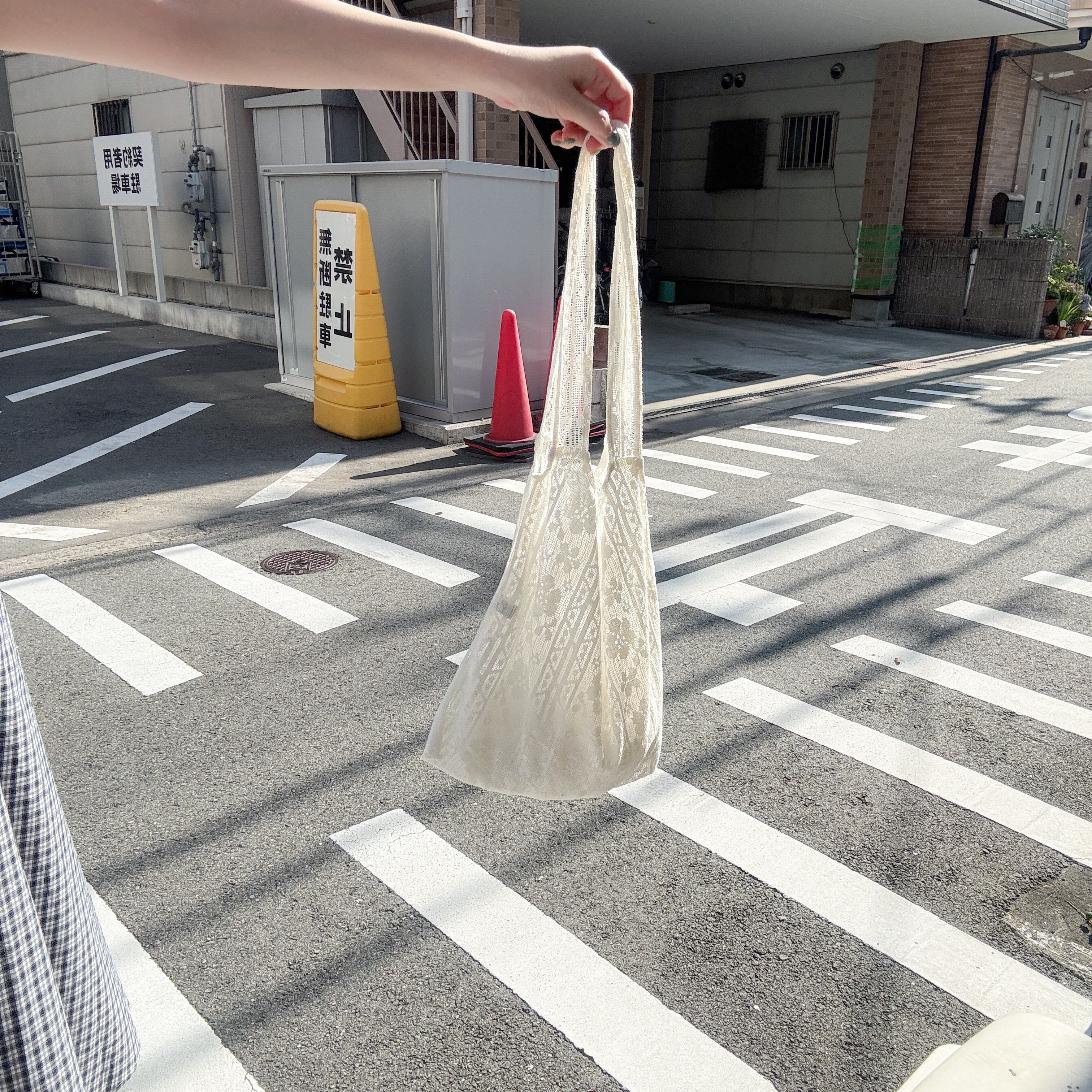 空氣感Lace布袋