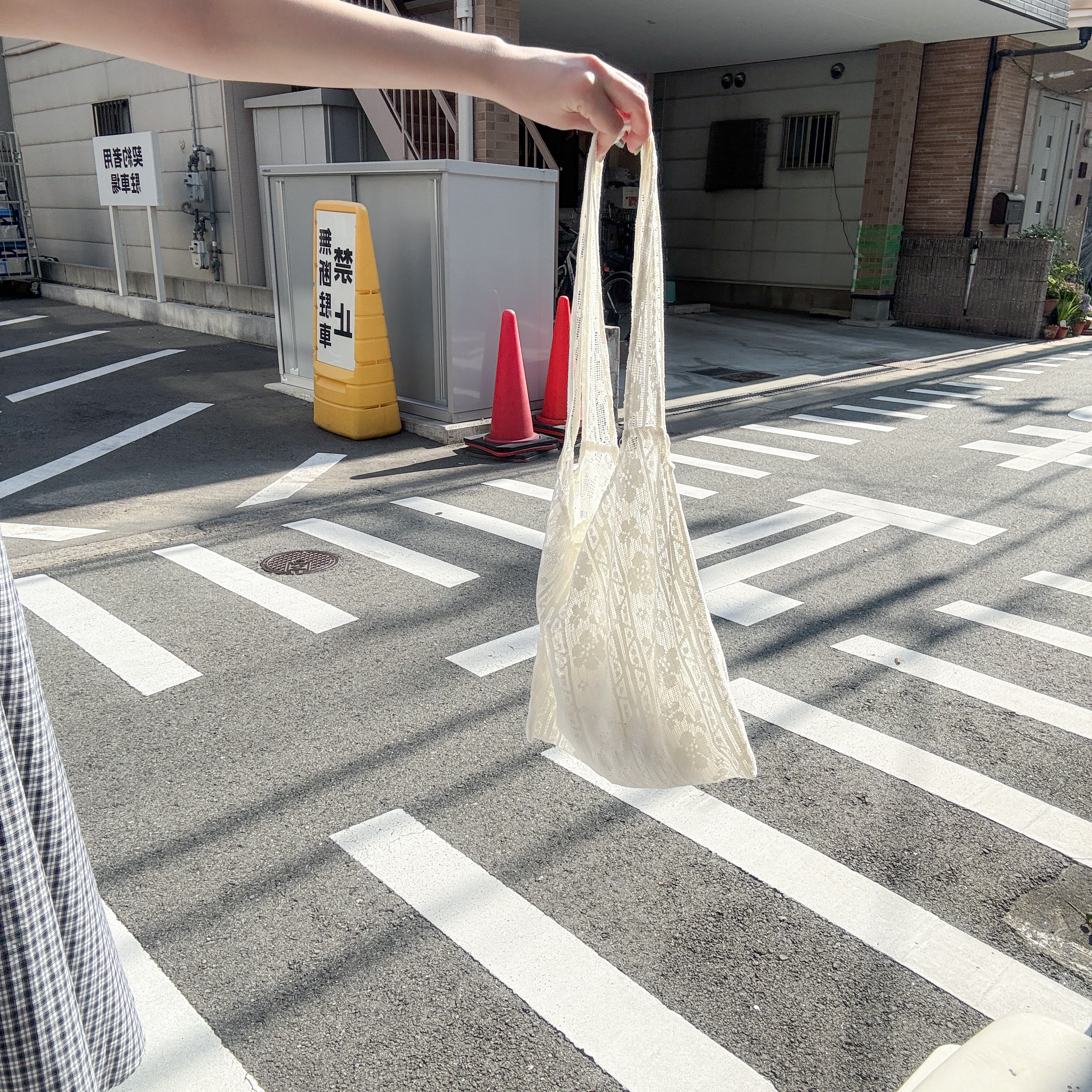 空氣感Lace布袋