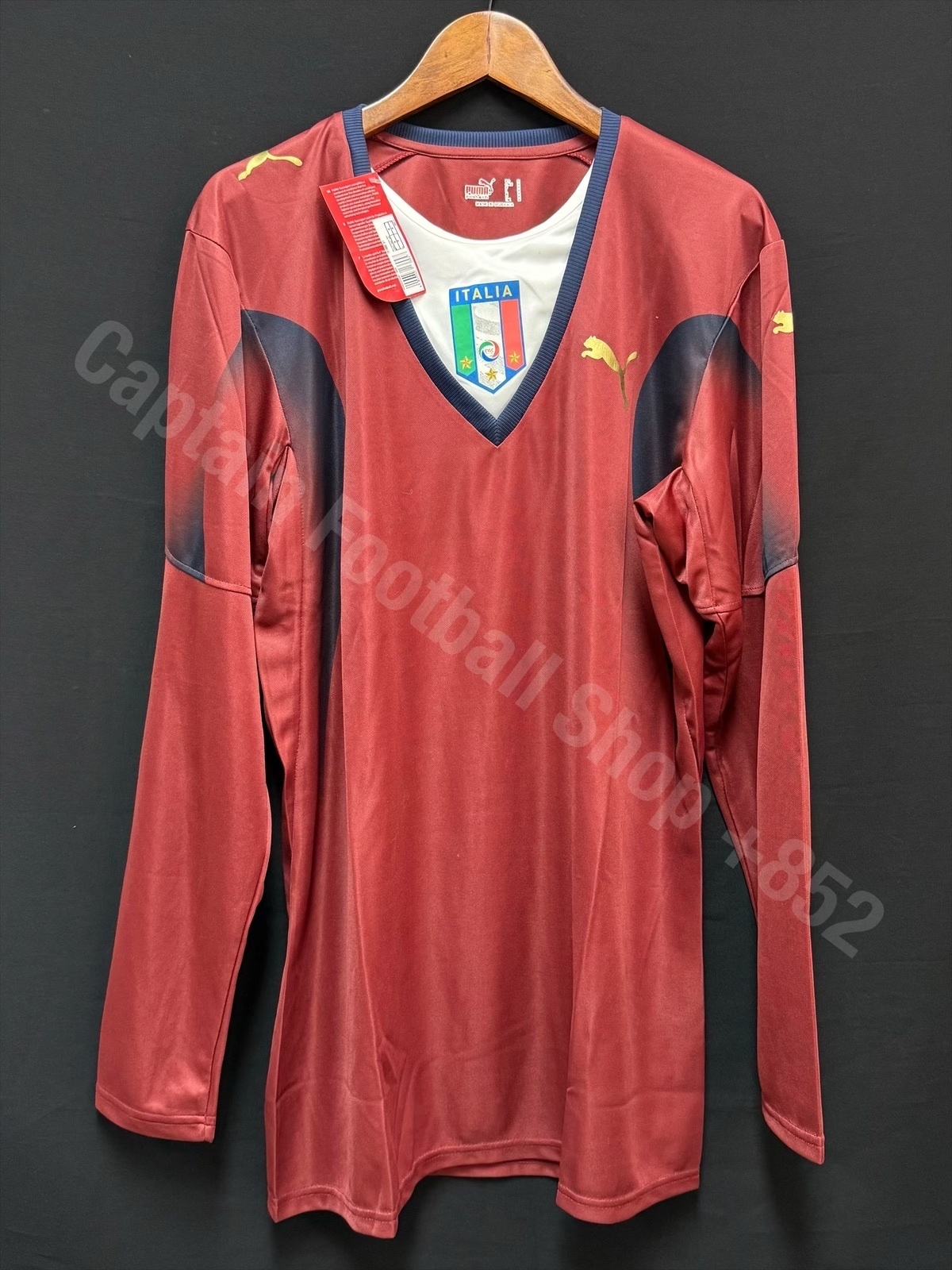 (Player Issue) Italy 2006 Puma Goalkeeper Player Issue Shirt