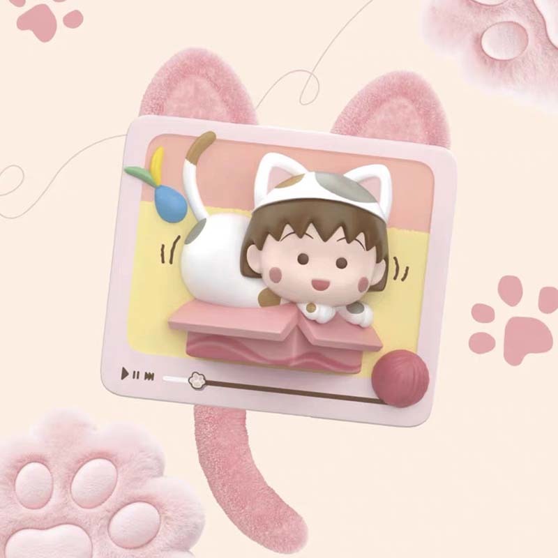 【盲盒】MINISO 名創優品 櫻桃小丸子 鏟屎官不在家系列盲盒冰箱貼 盲盒 6942554574115 [台灣現貨]