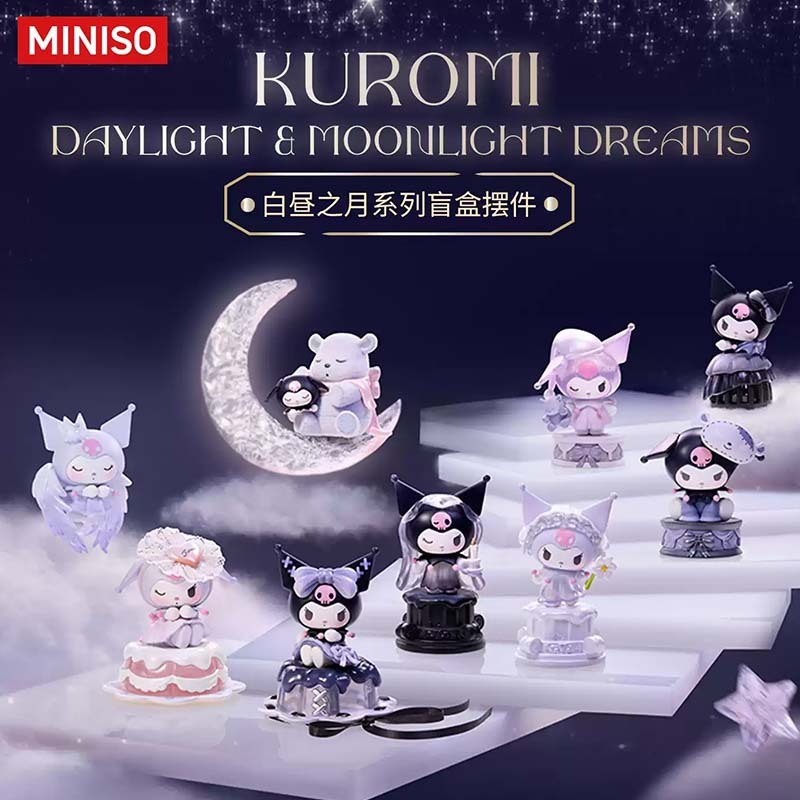 【盲盒】MINISO 名創優品 三麗鷗 Sanrio characters 白晝之月盲盒擺件 6942581213230 [台灣現貨]