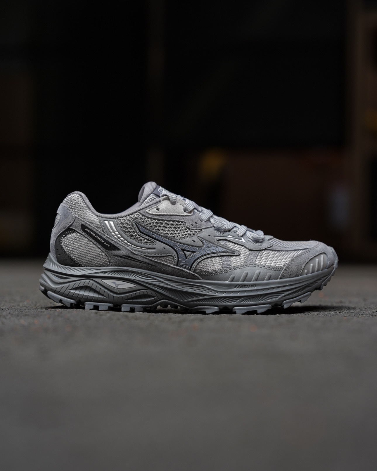 #代購 MIZUNO RACER ADV 美津濃 復古慢跑鞋 D1GH241220 灰色