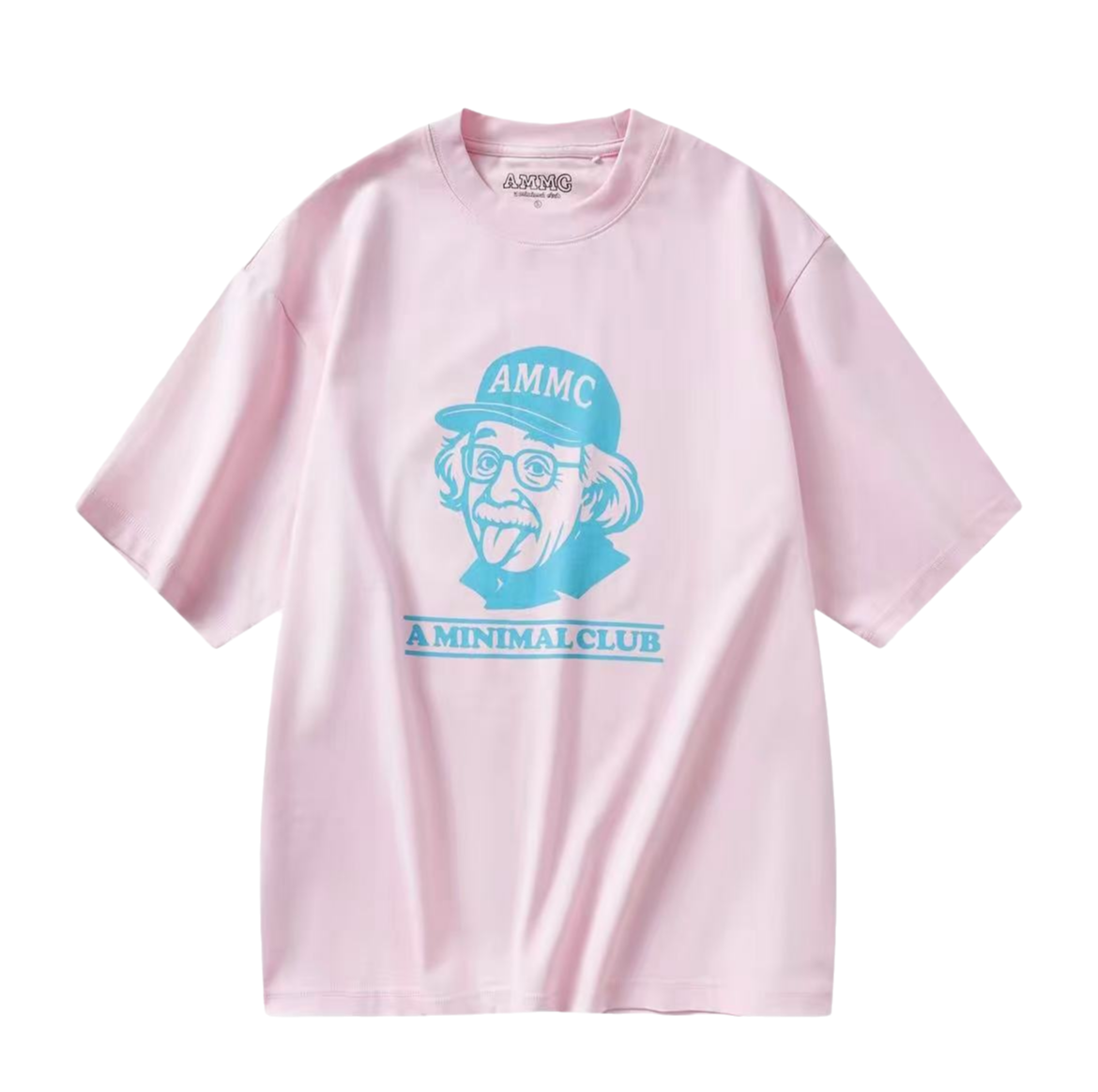 A MINIMAL CLUB PINK LOGO TEE AM66TE17PK