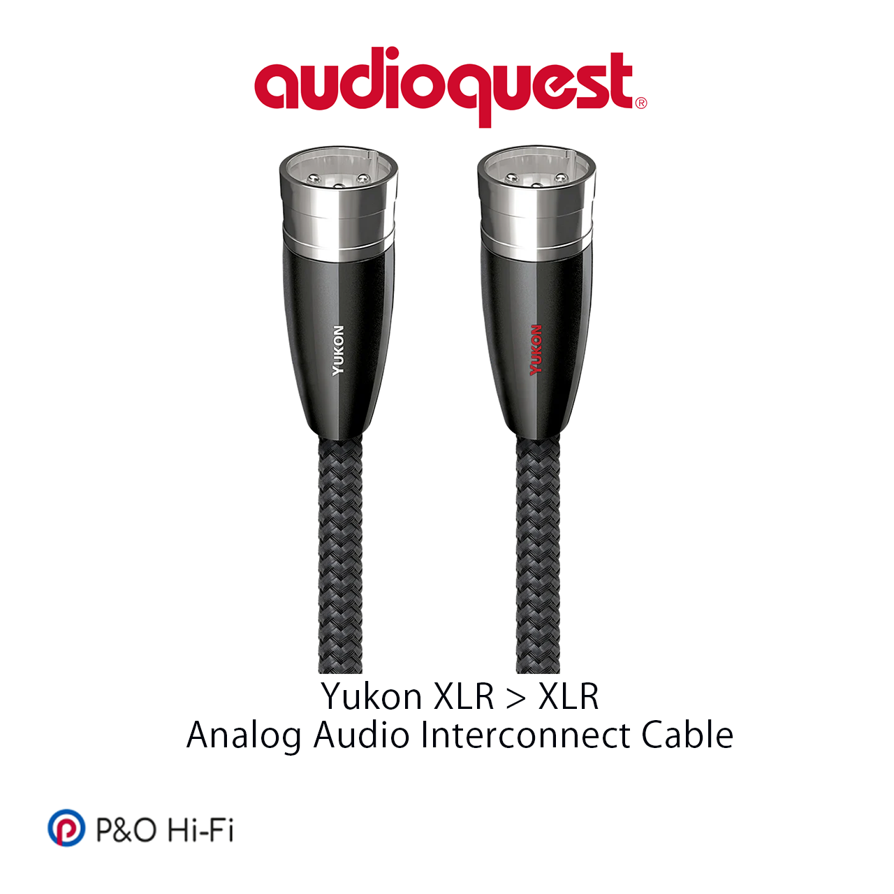 AudioQuest Yukon (尤康河) XLR > XLR  River Series (河流系列) 發燒級平衡訊號線 (一對)