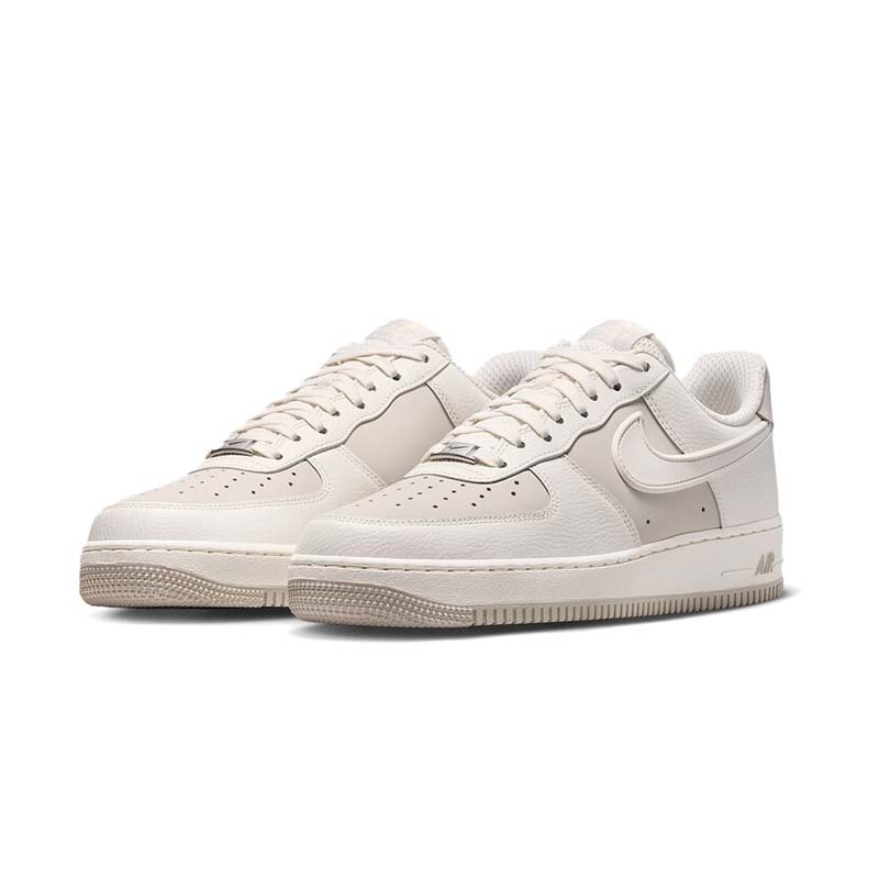 Nike Air Force 1 07 LV8 "Sail Light Bone" 拼接 荔枝皮 休閒鞋 骨白 米白色 男鞋 IR1475-133 [台灣現貨]
