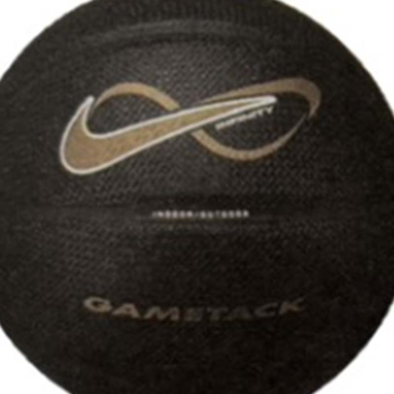 NIKE INFINITY GAMETACK DEFLATED 7號球 運動 籃球 黑金 N101427508807 [台灣現貨]