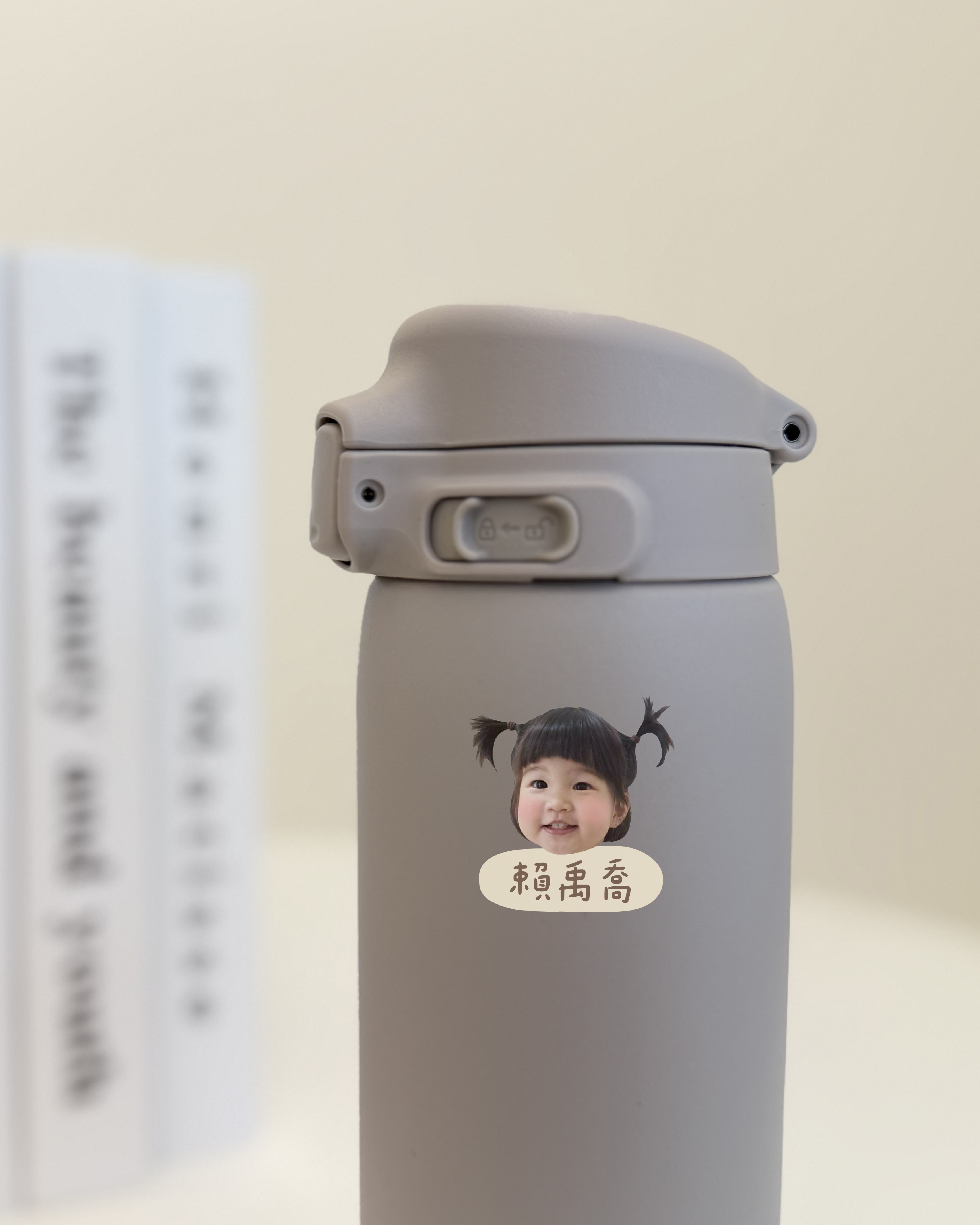 客製化立體水晶姓名貼【大頭款】