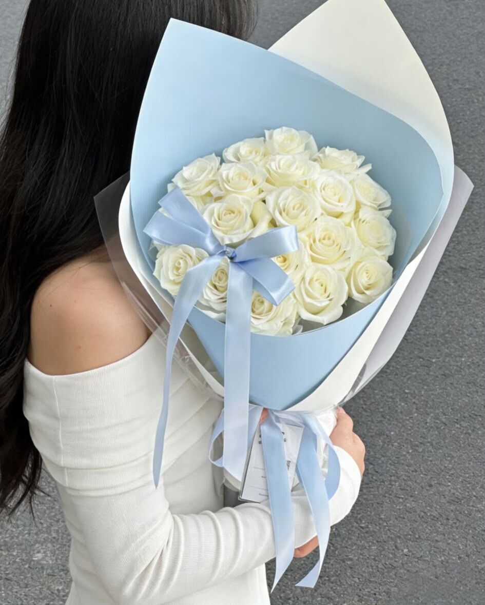 白玫瑰花束 U4