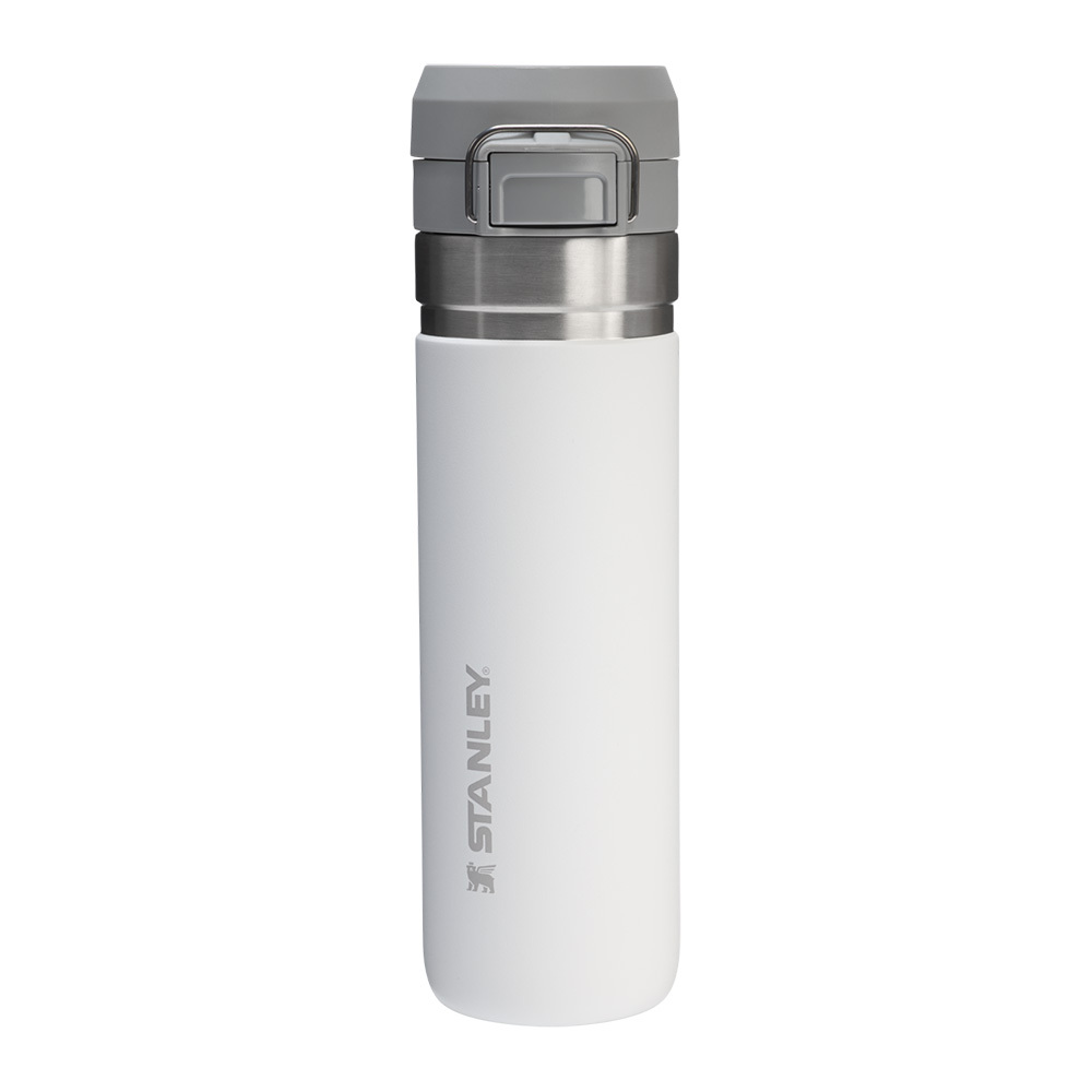 預購(3天到貨)丨STANLEY 24OZ THE QUICK FLIP GO BOTTLE FROST 霜白