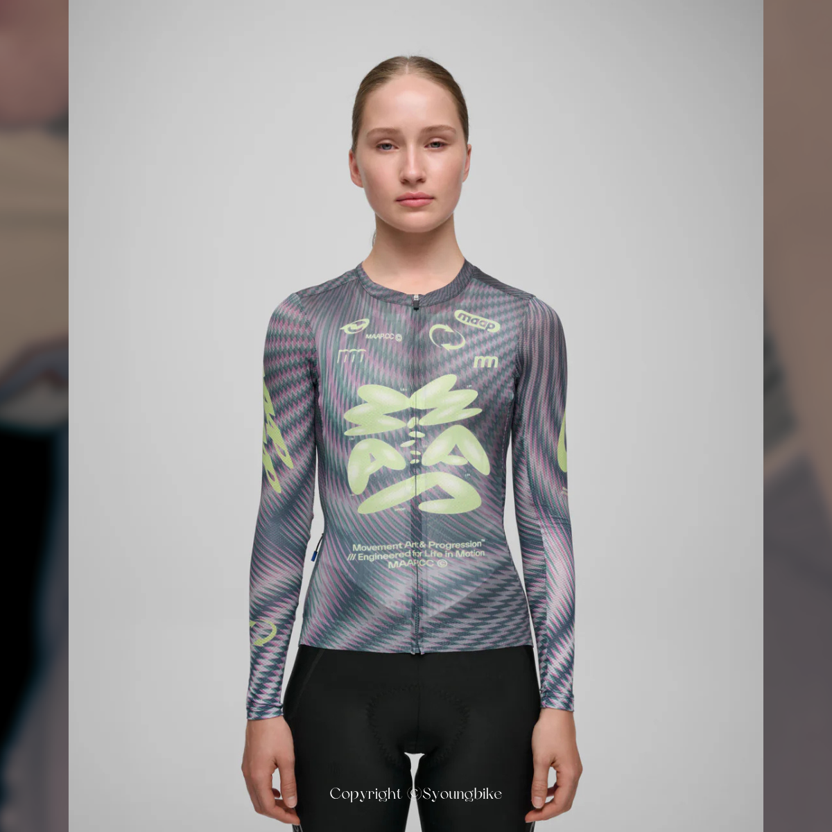【MAAP】W's Spectrum Pro Air LS Jersey 3.0 女長袖車衣  / Hologram