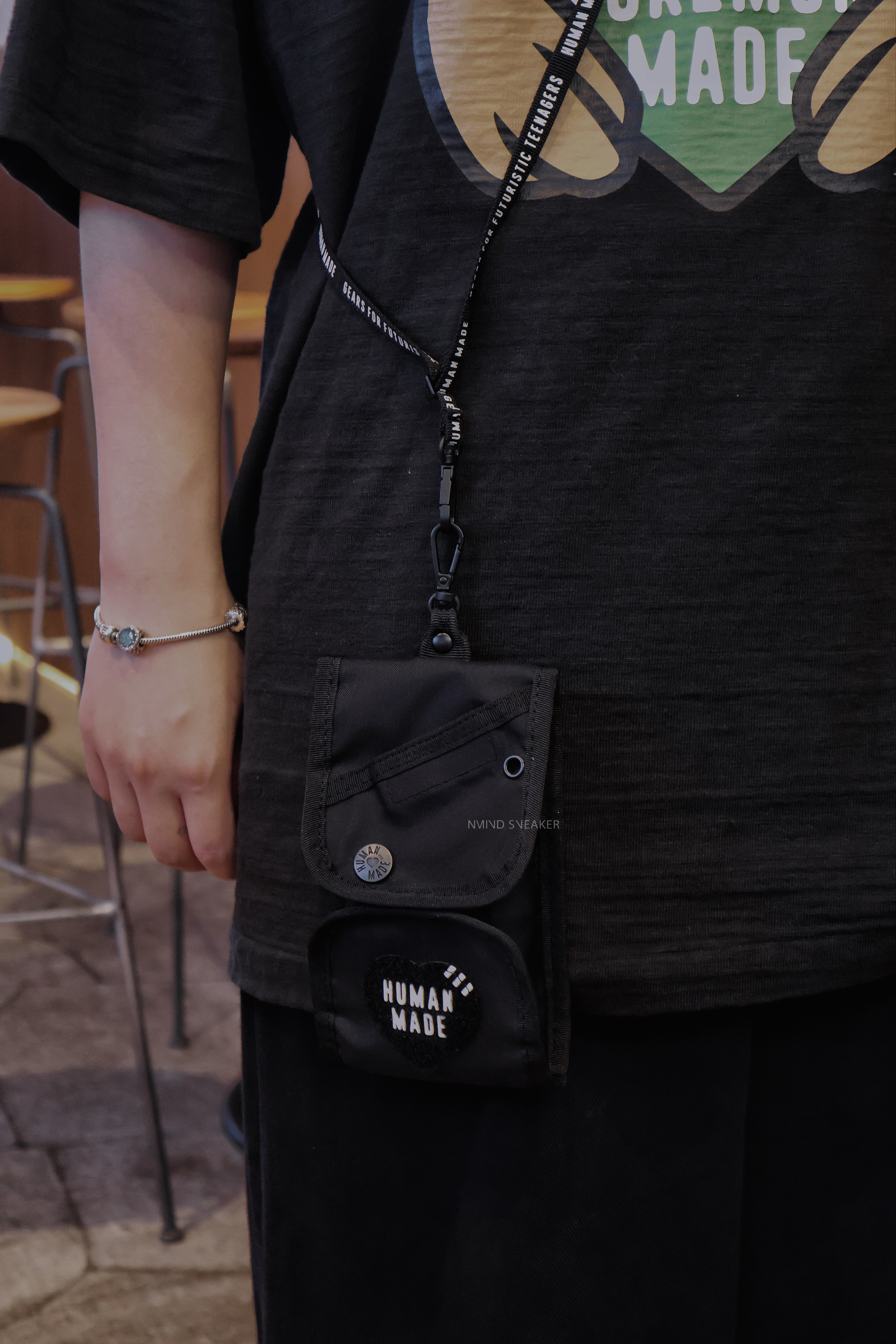 <快速出貨> 2026SS HUMAN MADE MILITARY POUCH 經典愛心 手機包 側背小包
