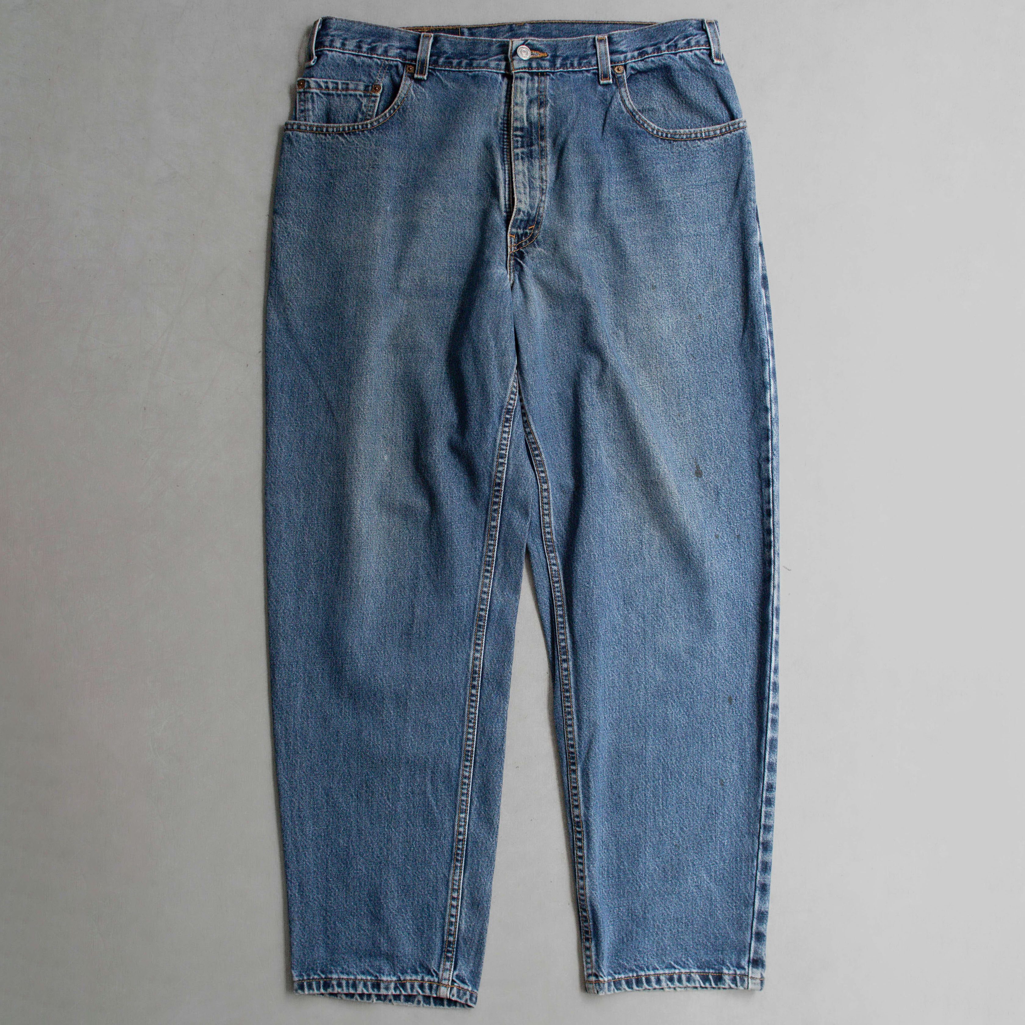 VINTAGE LEVIS 560 DENIM PANTS 美國製 錐形 牛仔 丹寧 長褲 A