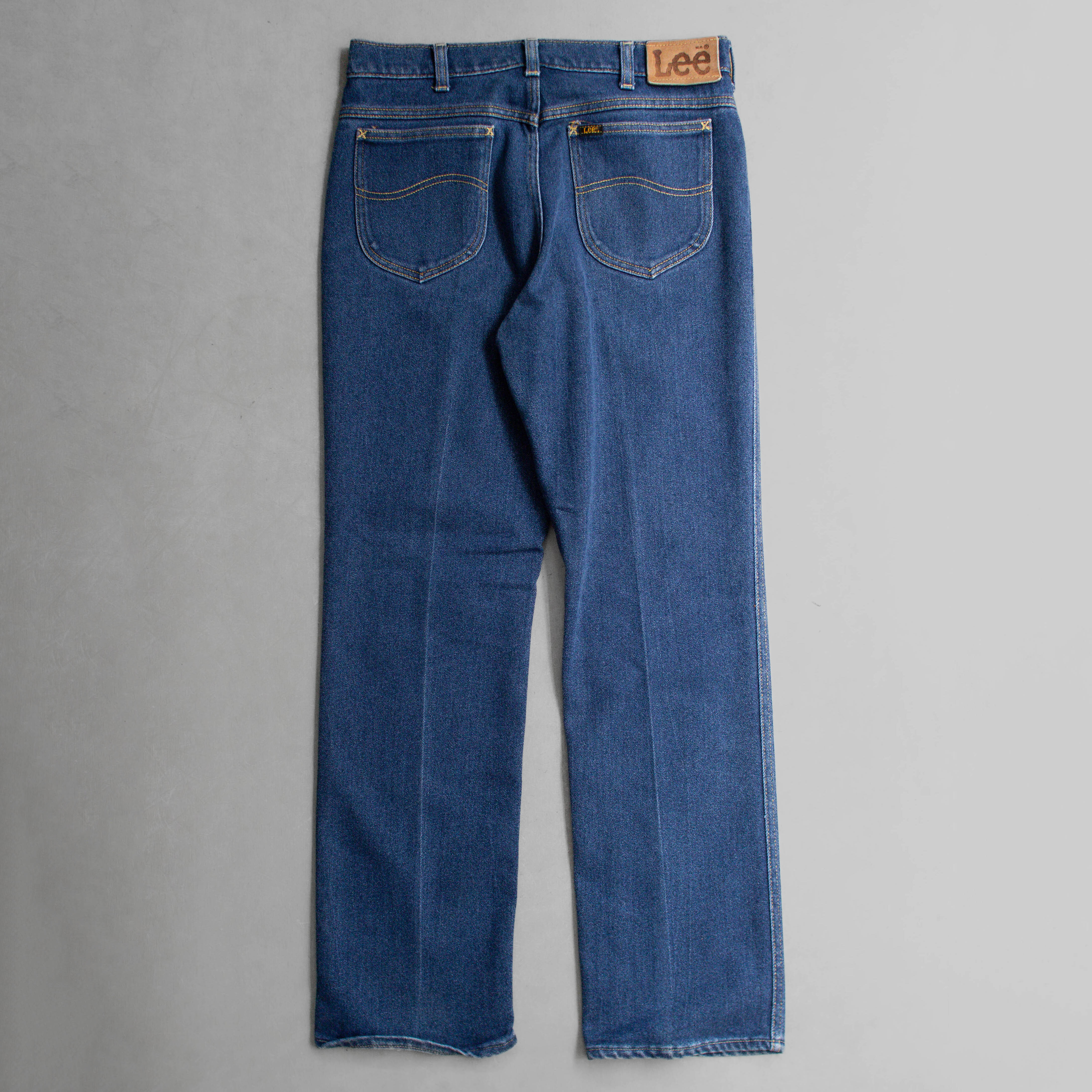 VINTAGE LEE 200 DENIM PANTS 美國製 直筒 深藍 牛仔 丹寧 長褲 D
