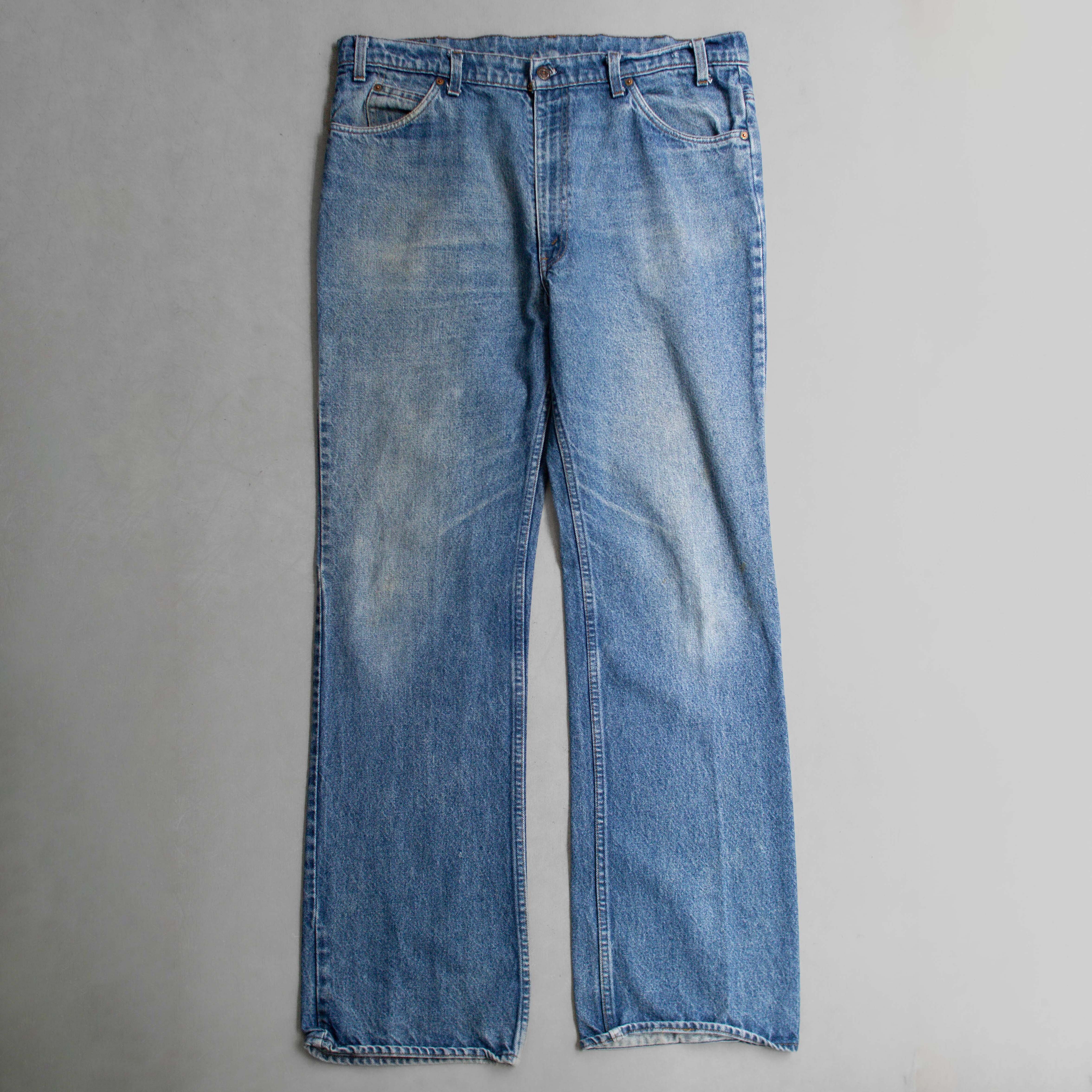 70S LEVIS 517 DENIM PANTS 美國製 靴型 牛仔 丹寧 長褲 F