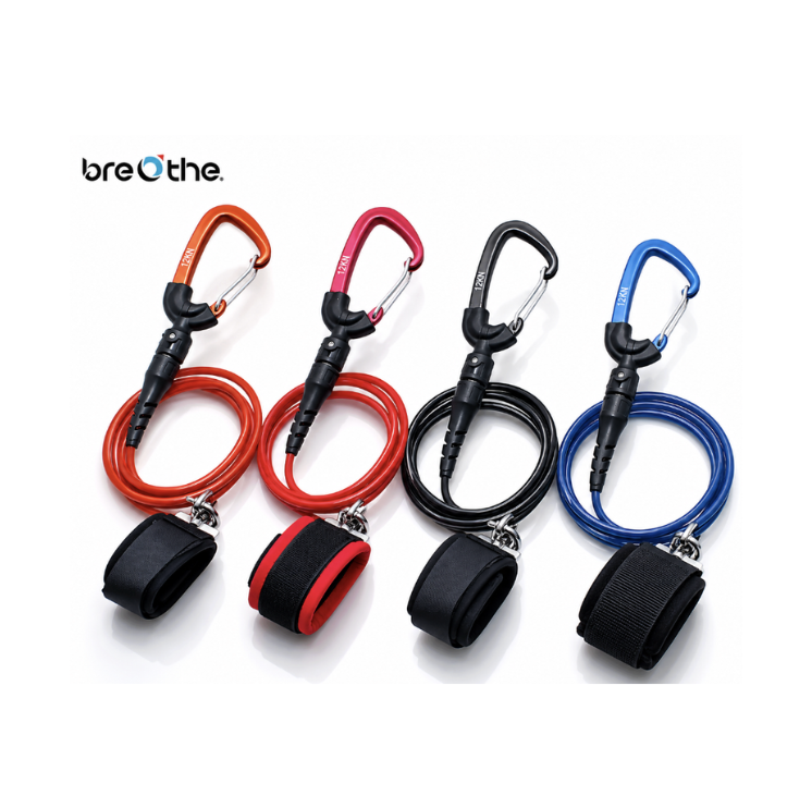 水呼吸breathe 安全繩Lanyard 舒適泡棉腕帶