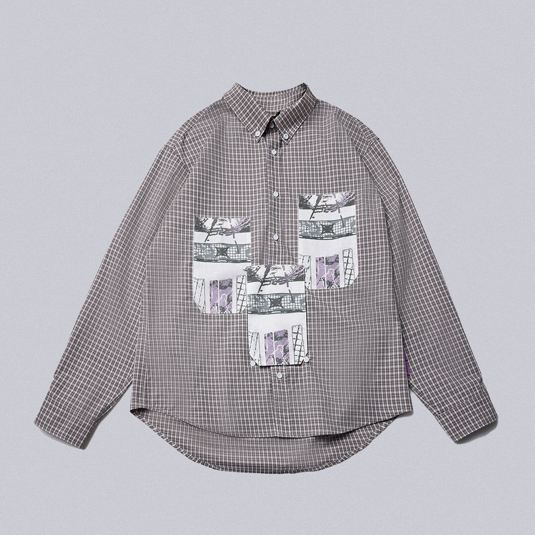 NEISH｜Mirror Fragment Shirt (Checked)