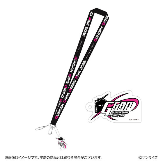 253340 Pbandai 預訂 2026/8月 GGGP2026 アクリルチャーム付きネックストラップ