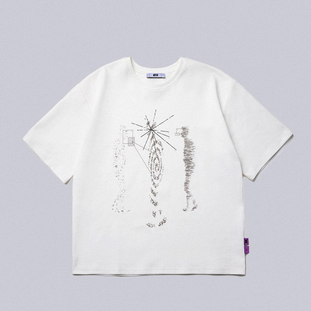 NEISH｜Fracture Tee (White)