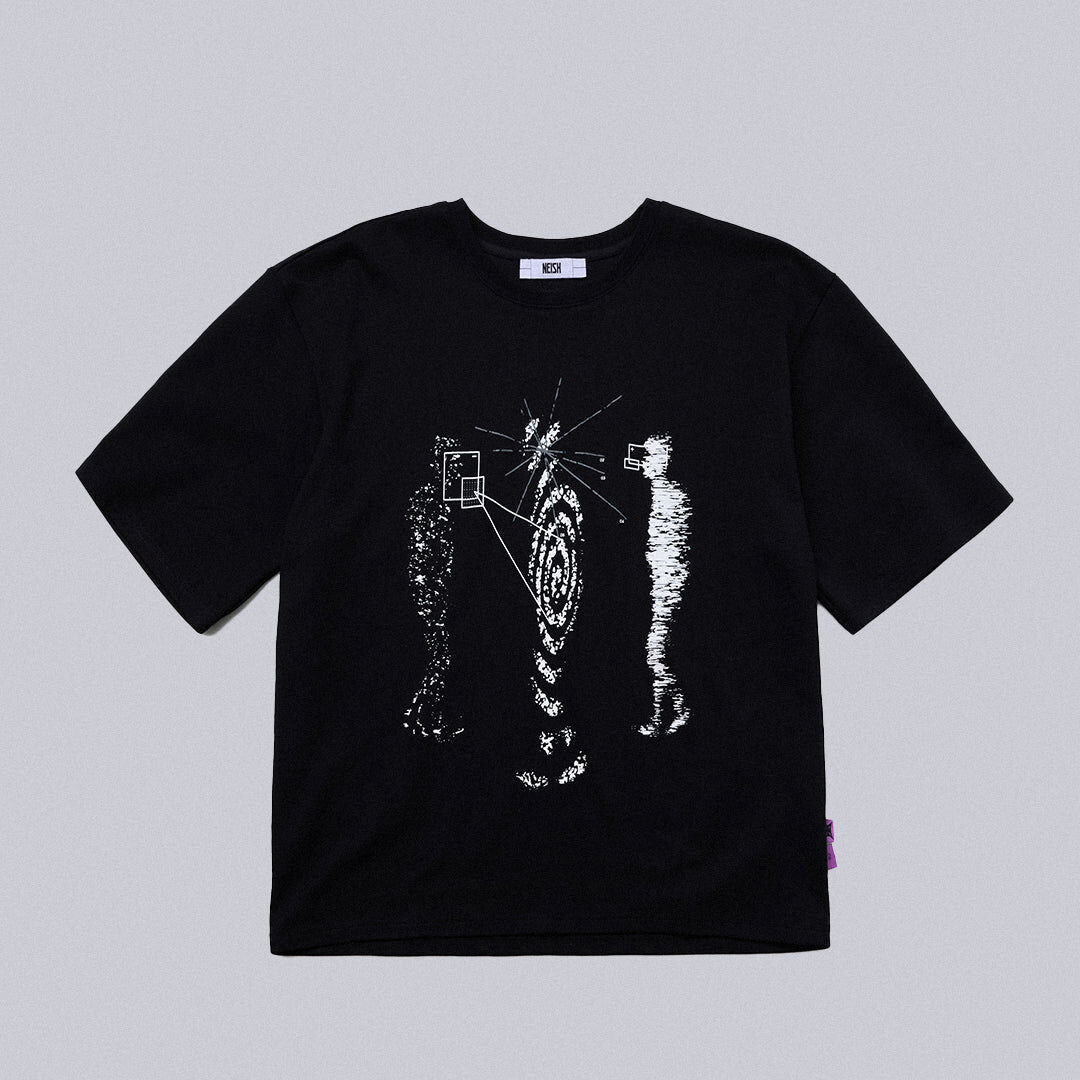 NEISH｜Fracture Tee (Black)