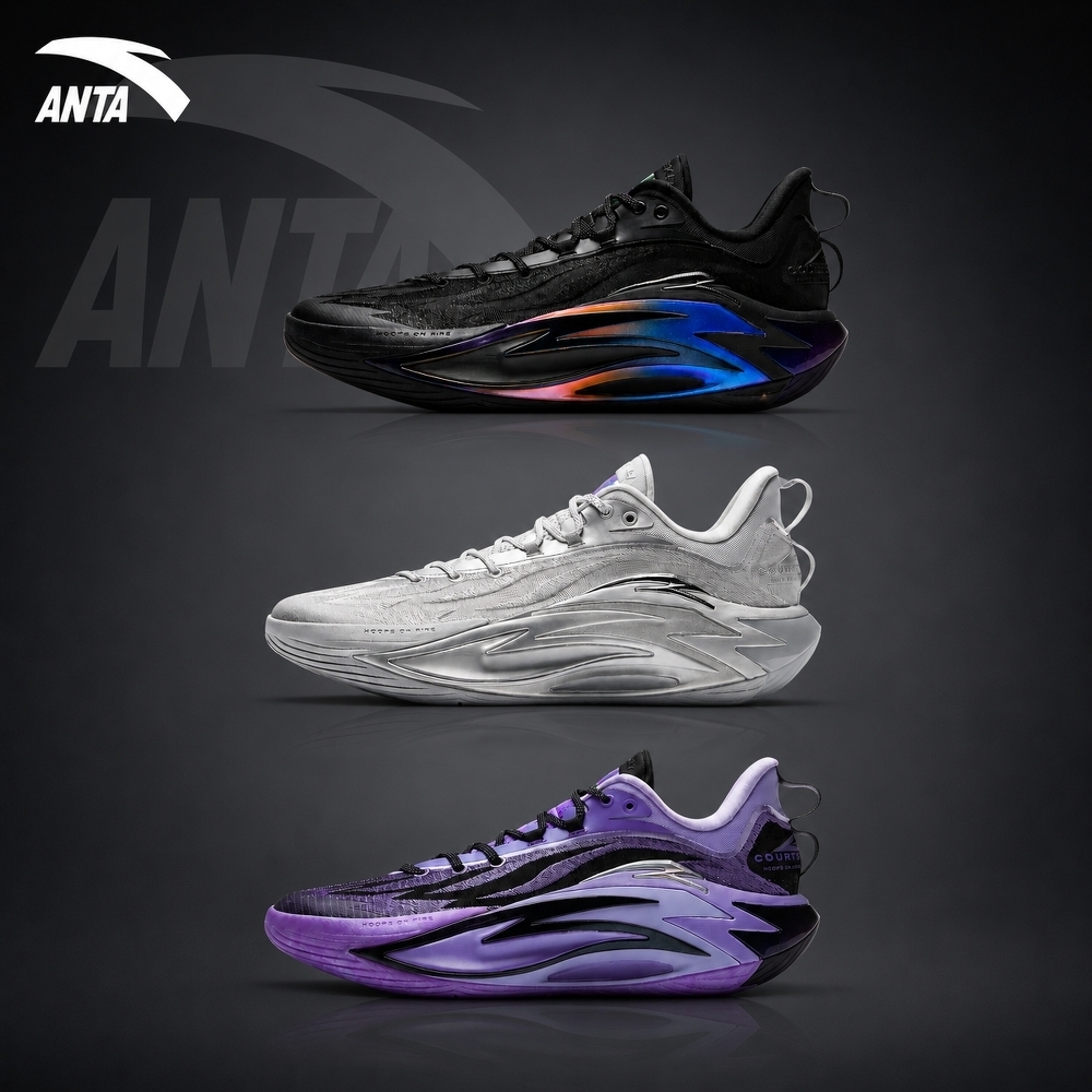 Anta 安踏 狂潮7 A-SHOCK PRO 耐磨 防滑 減震 室外 實戰 籃球鞋