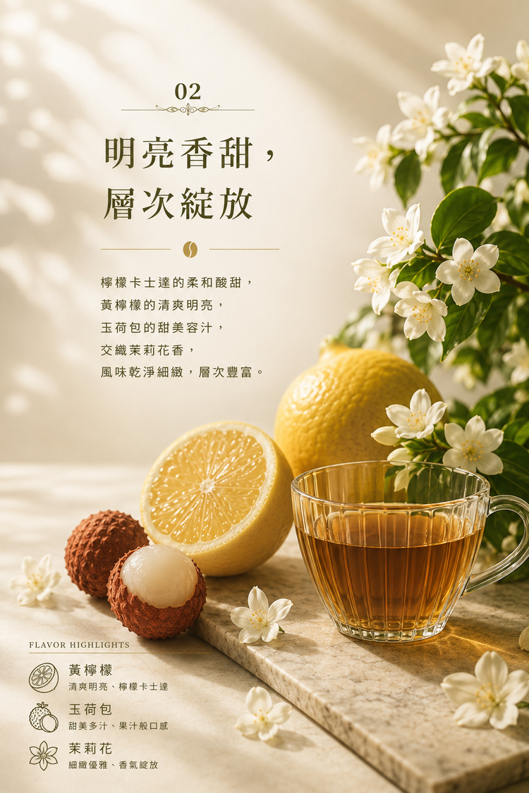 檸香果園｜衣索比亞 西達馬 阿貝果納 G1 水洗｜咖啡豆 227g