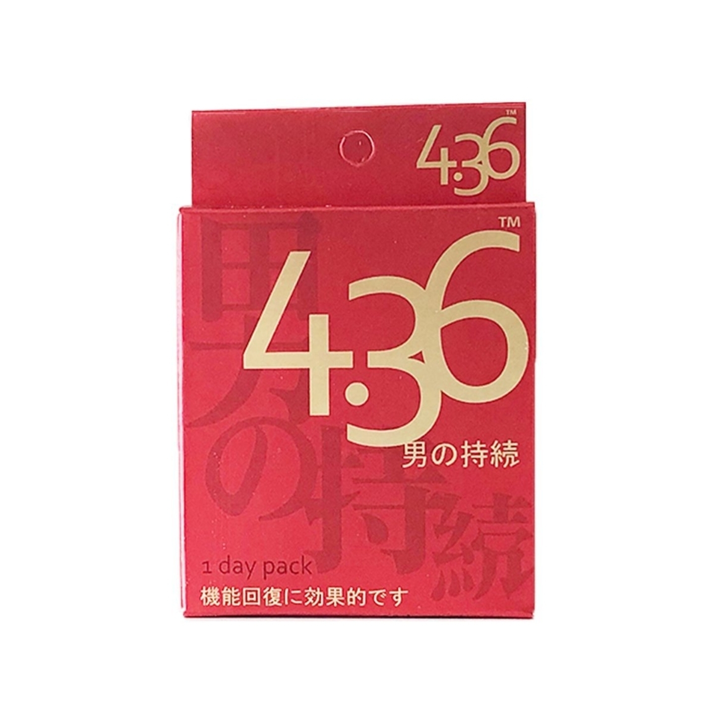 【馬來西亞製】男の持續 4.36 男士健康食品 (4粒裝)