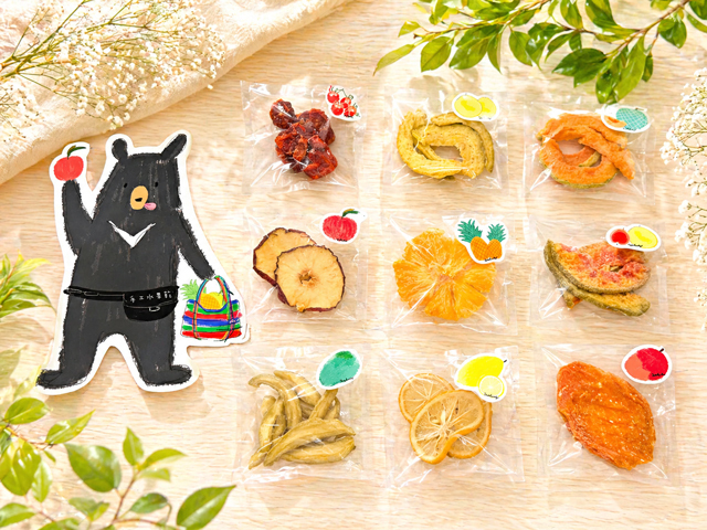 幸福果舖 Taste Sweety - 水果圖小果乾-可愛包 水果乾 小包果乾