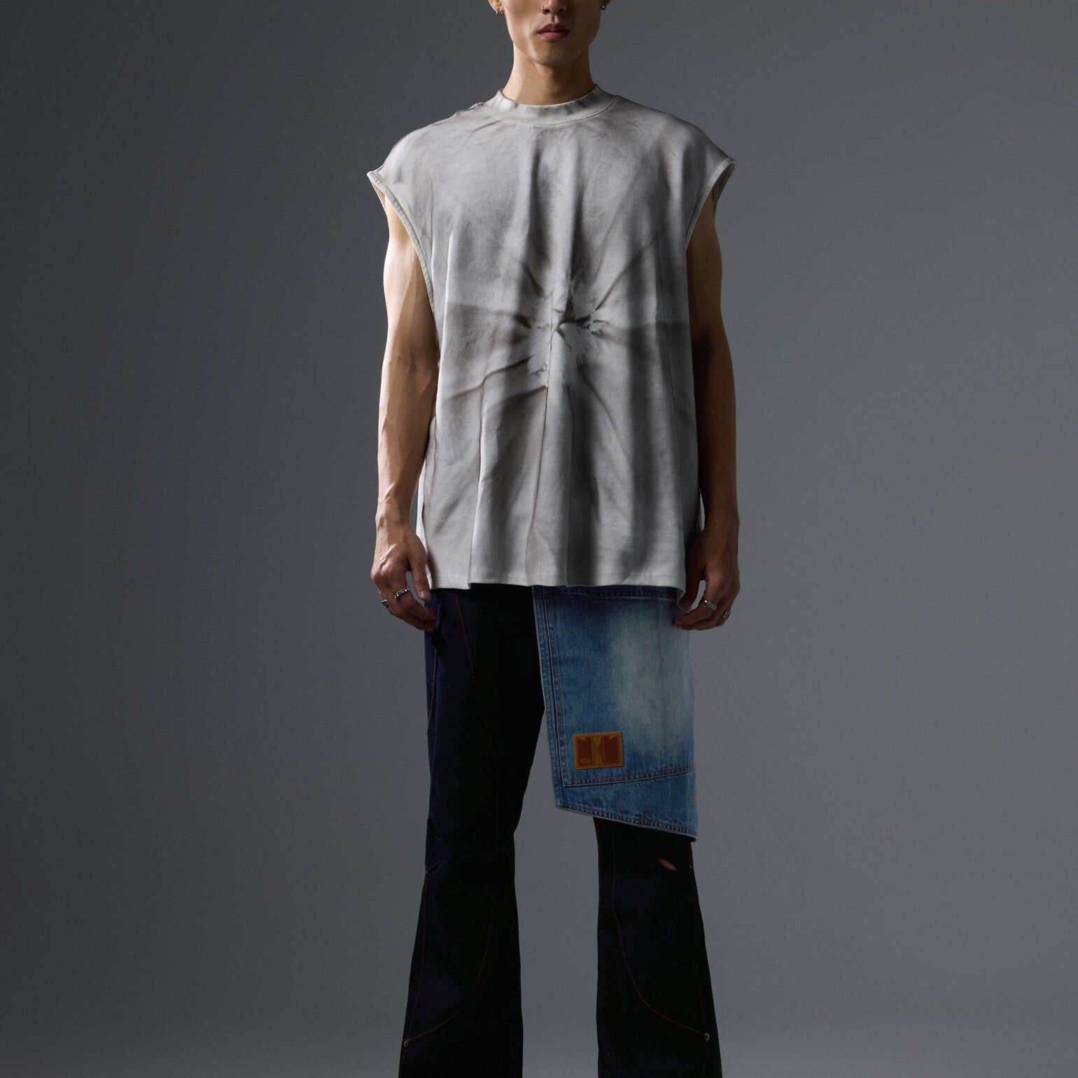 NEISH｜Twisted Tank Top (Dirty White)