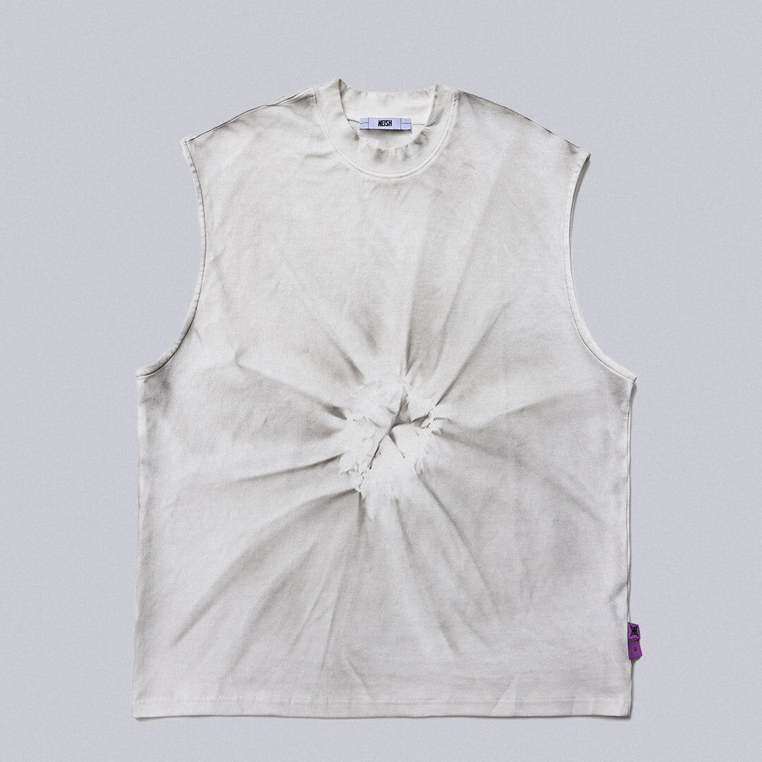 NEISH｜Twisted Tank Top (Dirty White)