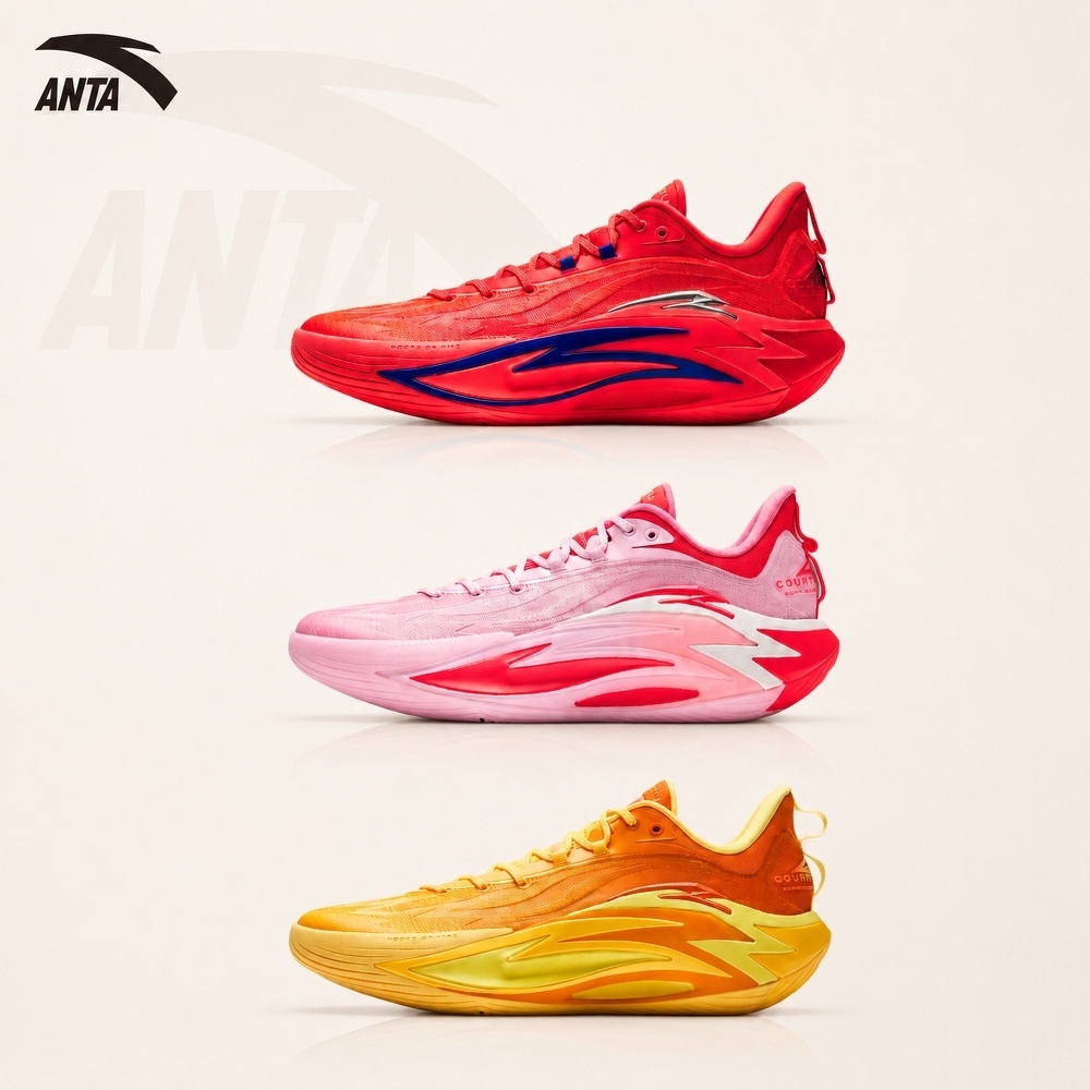 Anta 安踏 狂潮7 A-SHOCK PRO 防滑 耐磨 減震 室外 實戰 籃球鞋
