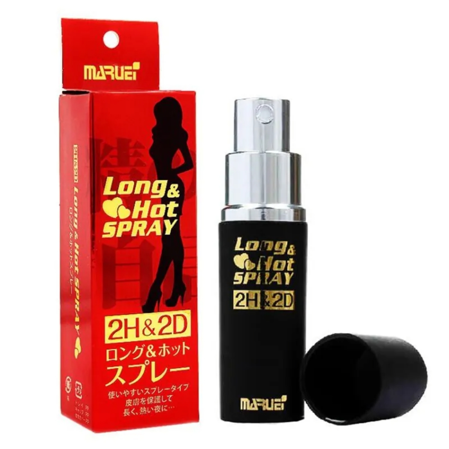 【日本製】2H&2D Long & Hot 男士持久延時噴劑 (10ml)