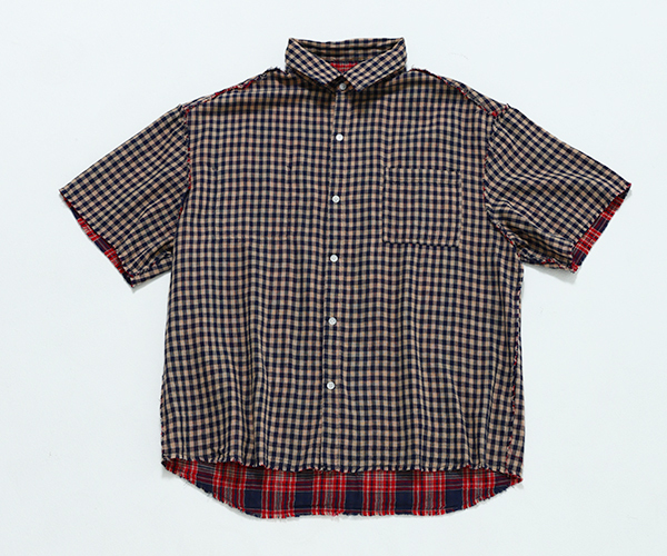 REVO.TOKYO  Double Gauze Reversible Shirt