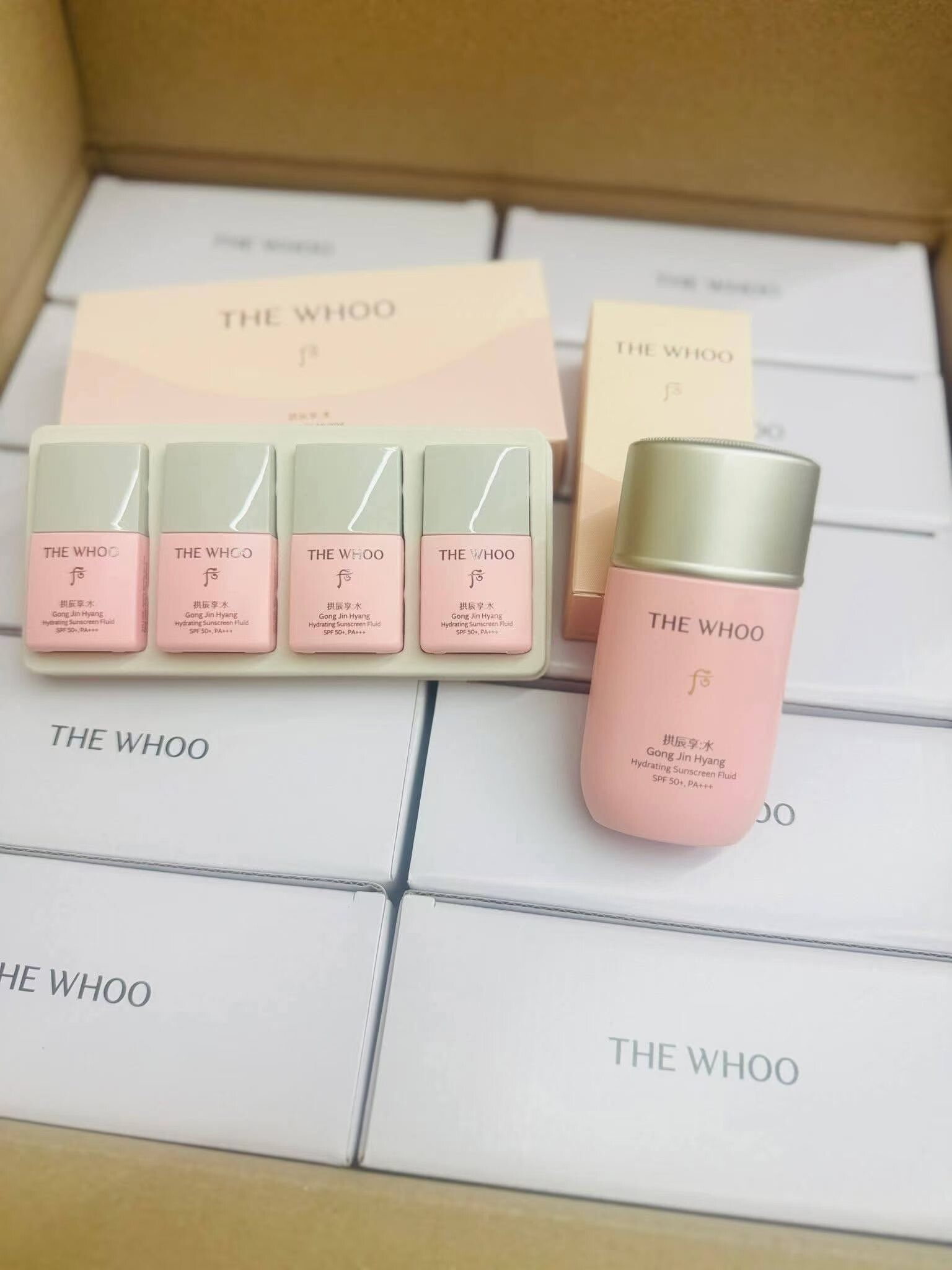 【韓國預購】DKR070605 The History of Whoo 后 水研保濕防曬霜套裝