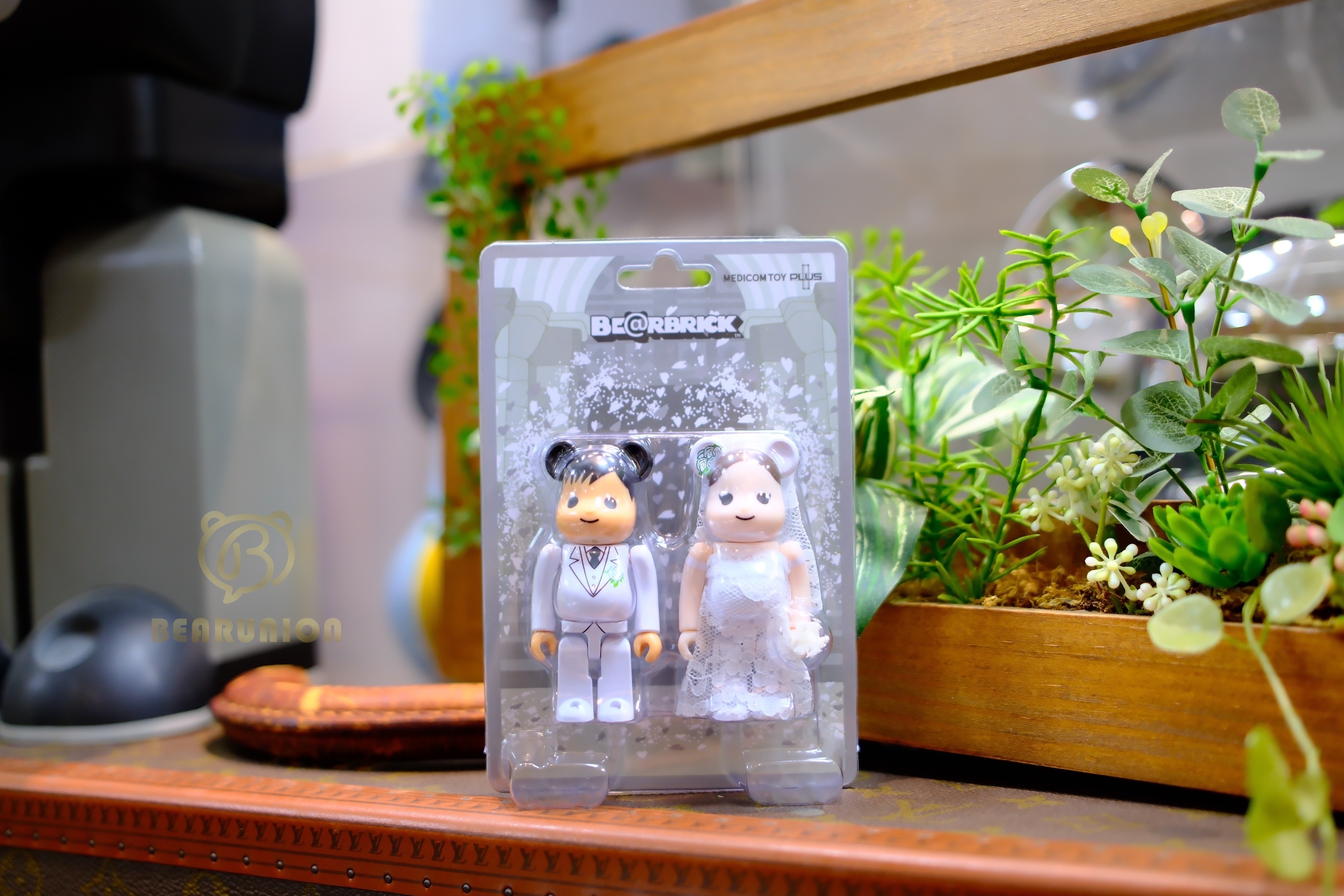 🎏預訂🎏Bearbrick 100% グリーティング 結婚2 PLUS