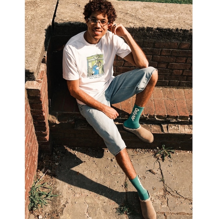Only NY - TEON1417 Washington Square Arch T-Shirt - White