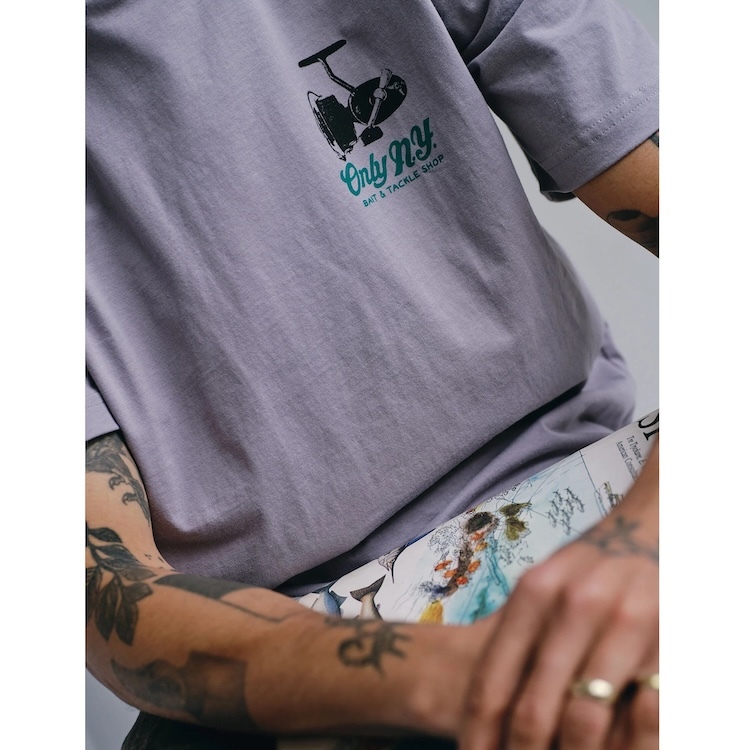 Only NY - TEON1400 Bait and Tackle Shop T-Shirt - Ash